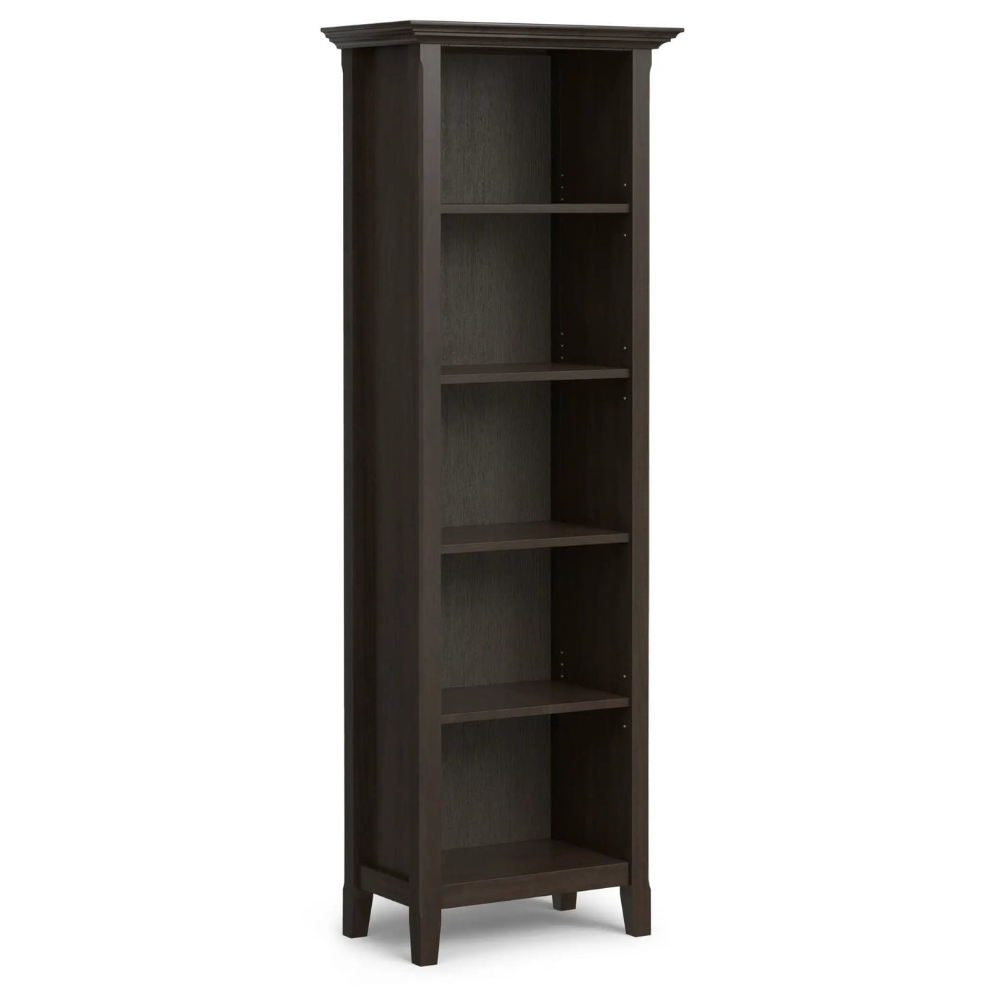 Amherst - 5 Shelf Bookcase, Handcrafted by HouseOfZazla