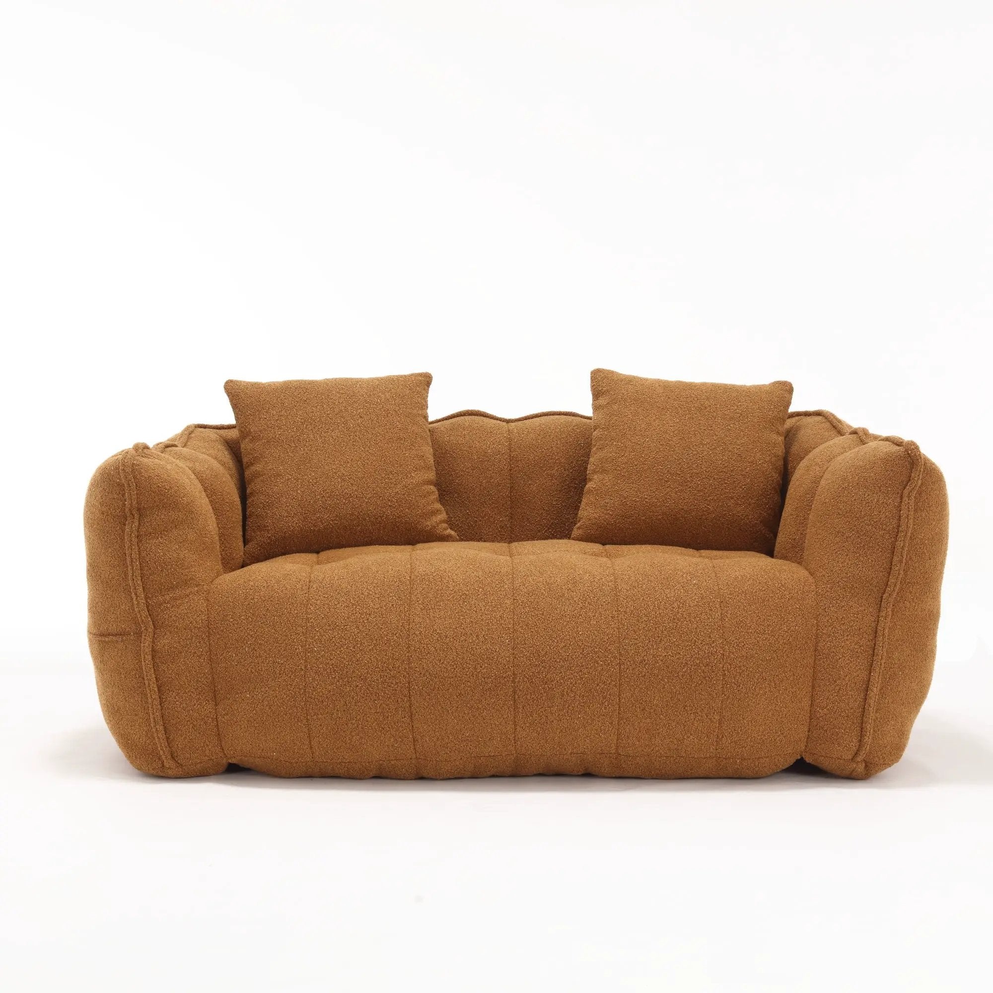 Cozy Beanbag Chair with High Resilience Foam Core by BLAKHOM