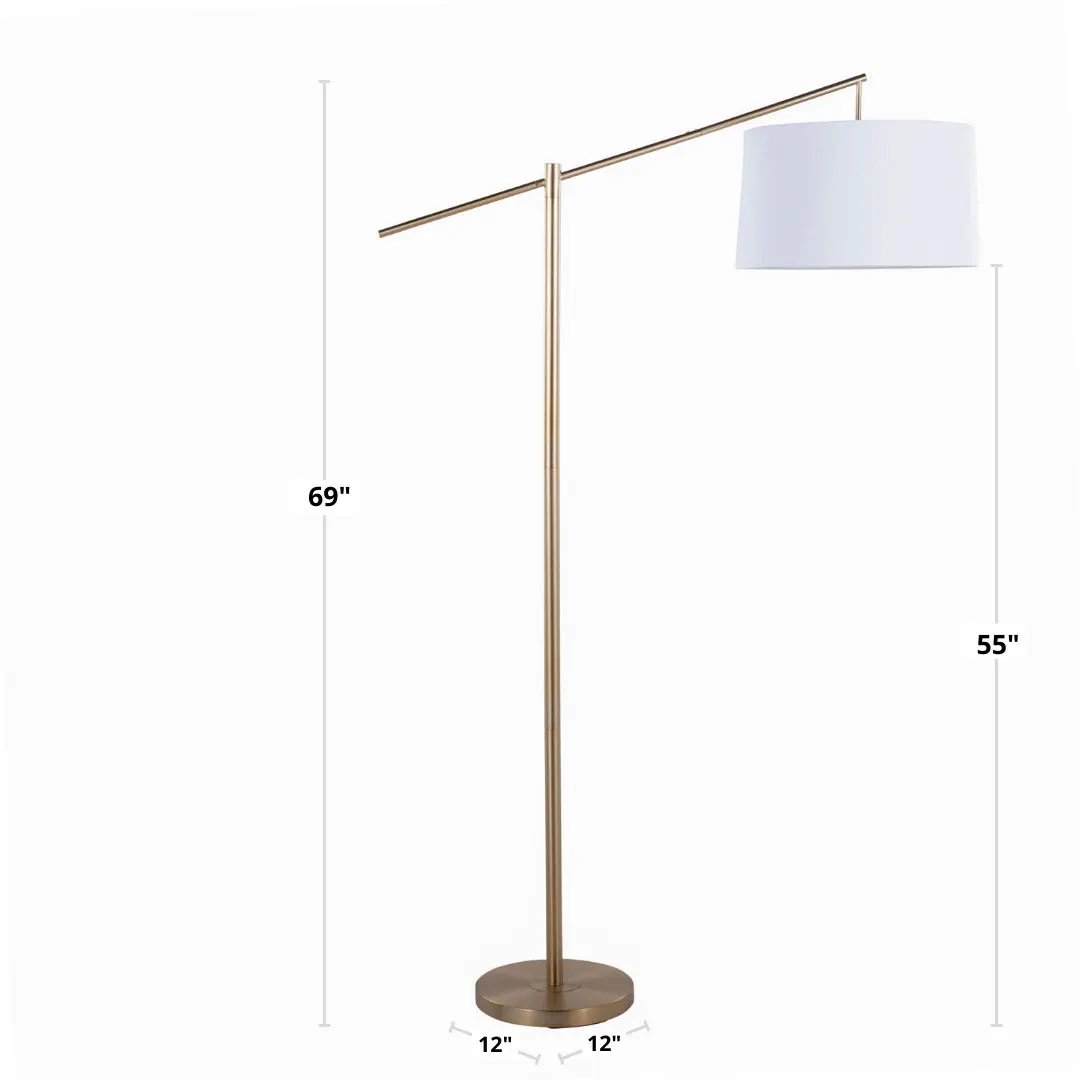 Casper - Contemporary Floor Lamp by HouseOfZazla