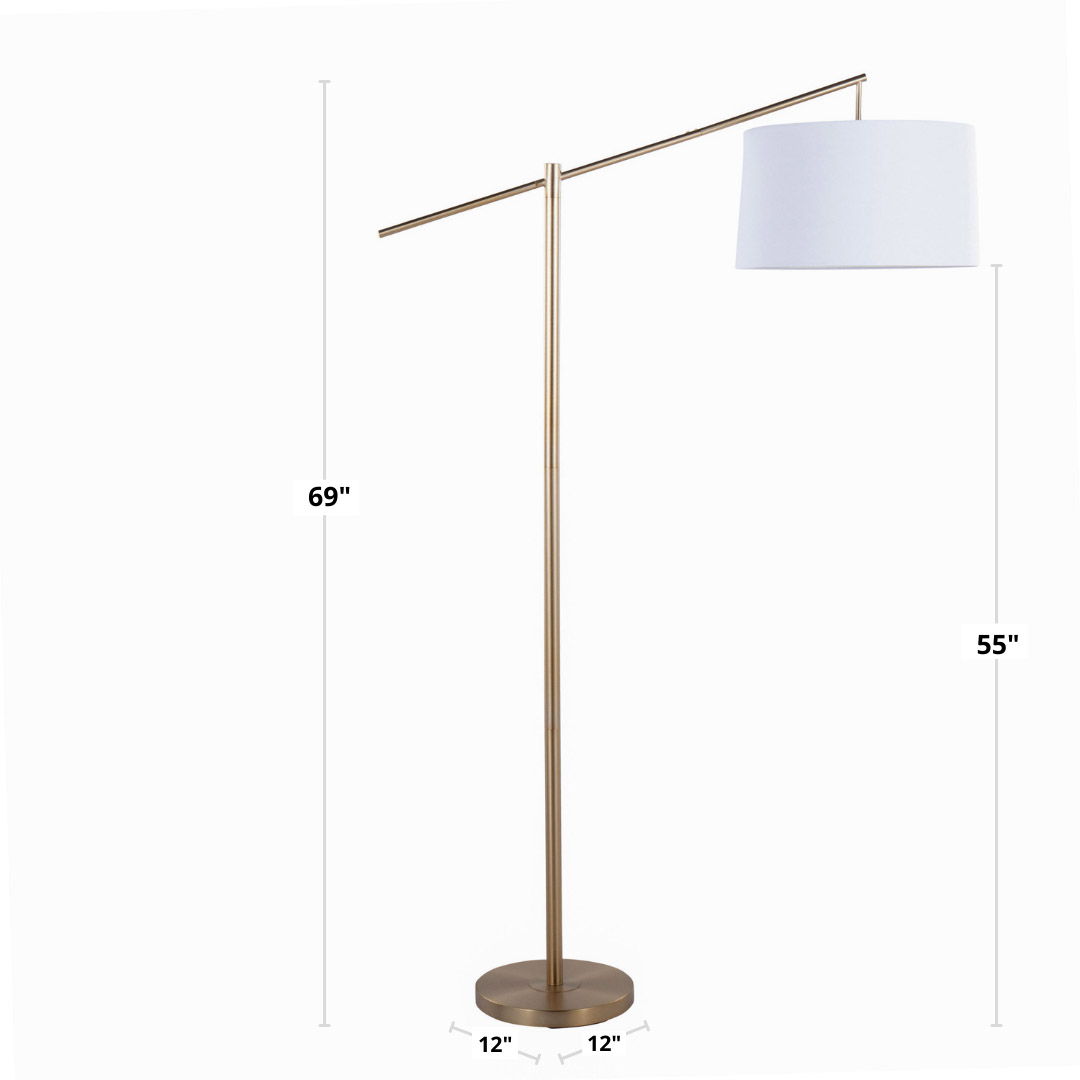 Casper - Contemporary Floor Lamp by HouseOfZazla