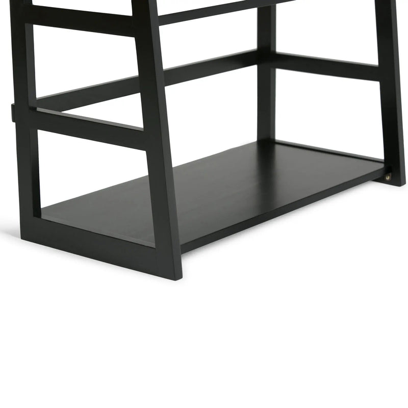 Acadian - Handcrafted Ladder Shelf Bookcase by HouseOfZazla
