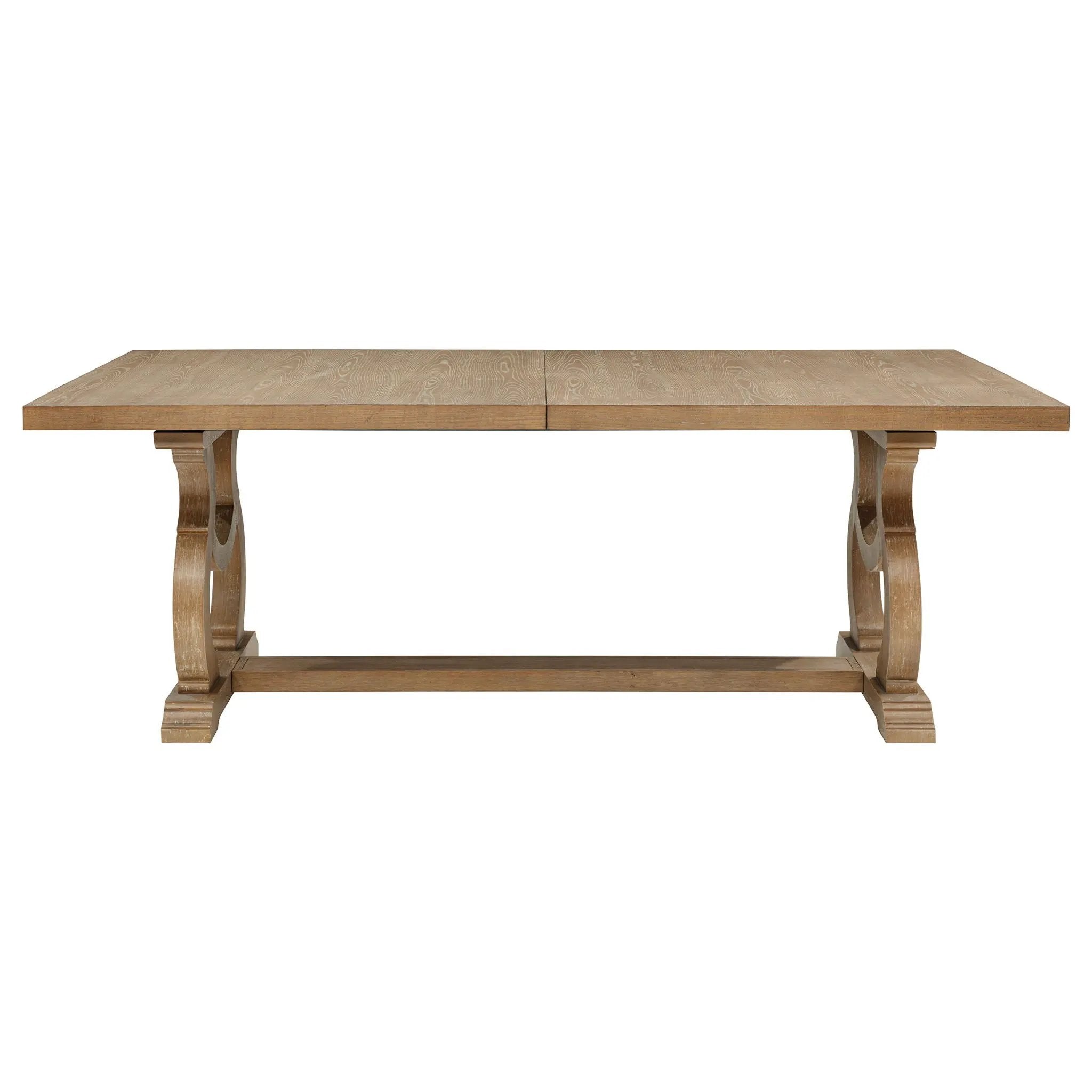 Fremont - Trestle Rectangular Dining Table With Removable Leaf