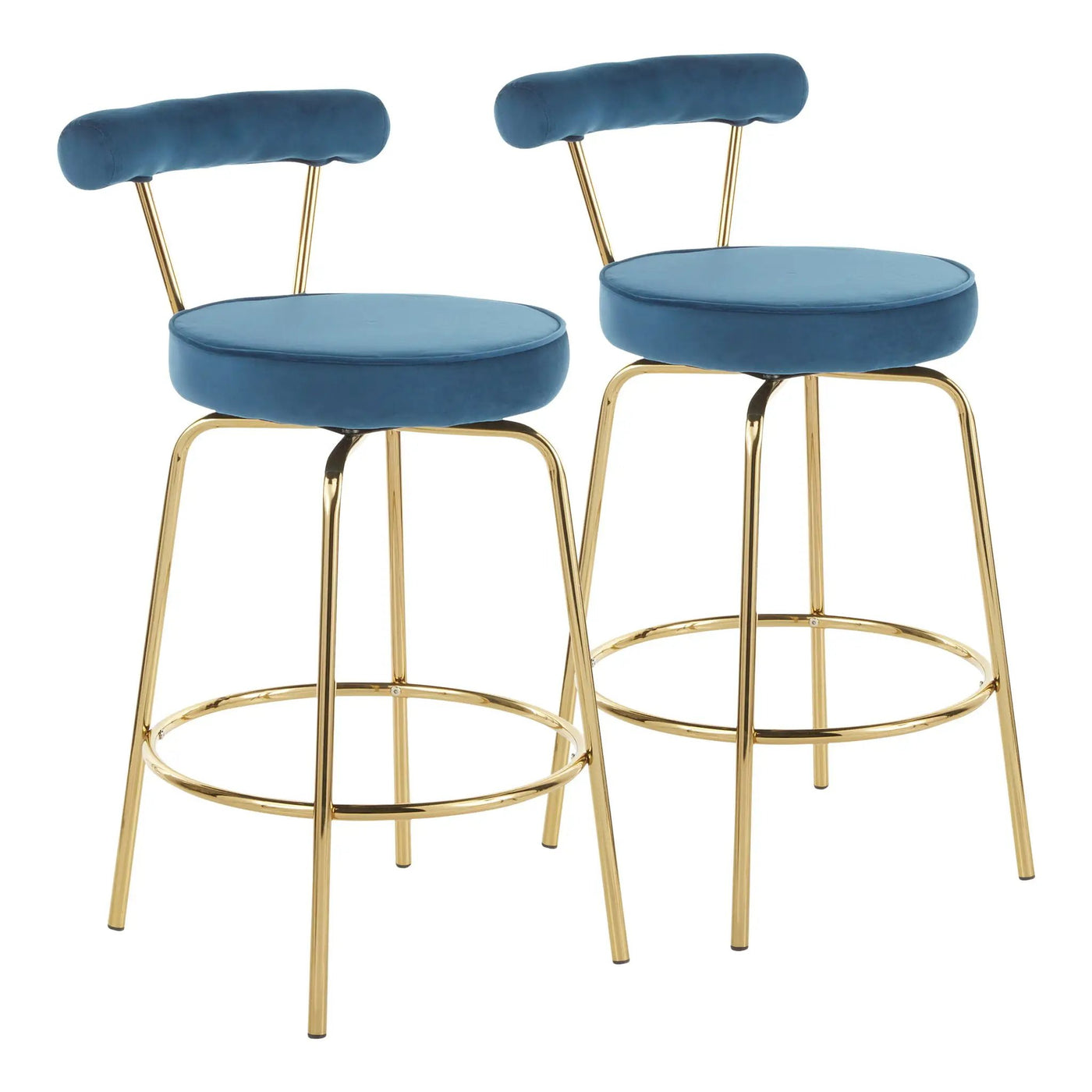 Rhonda - Glam Counter Stool (Set of 2) by HouseOfZazla