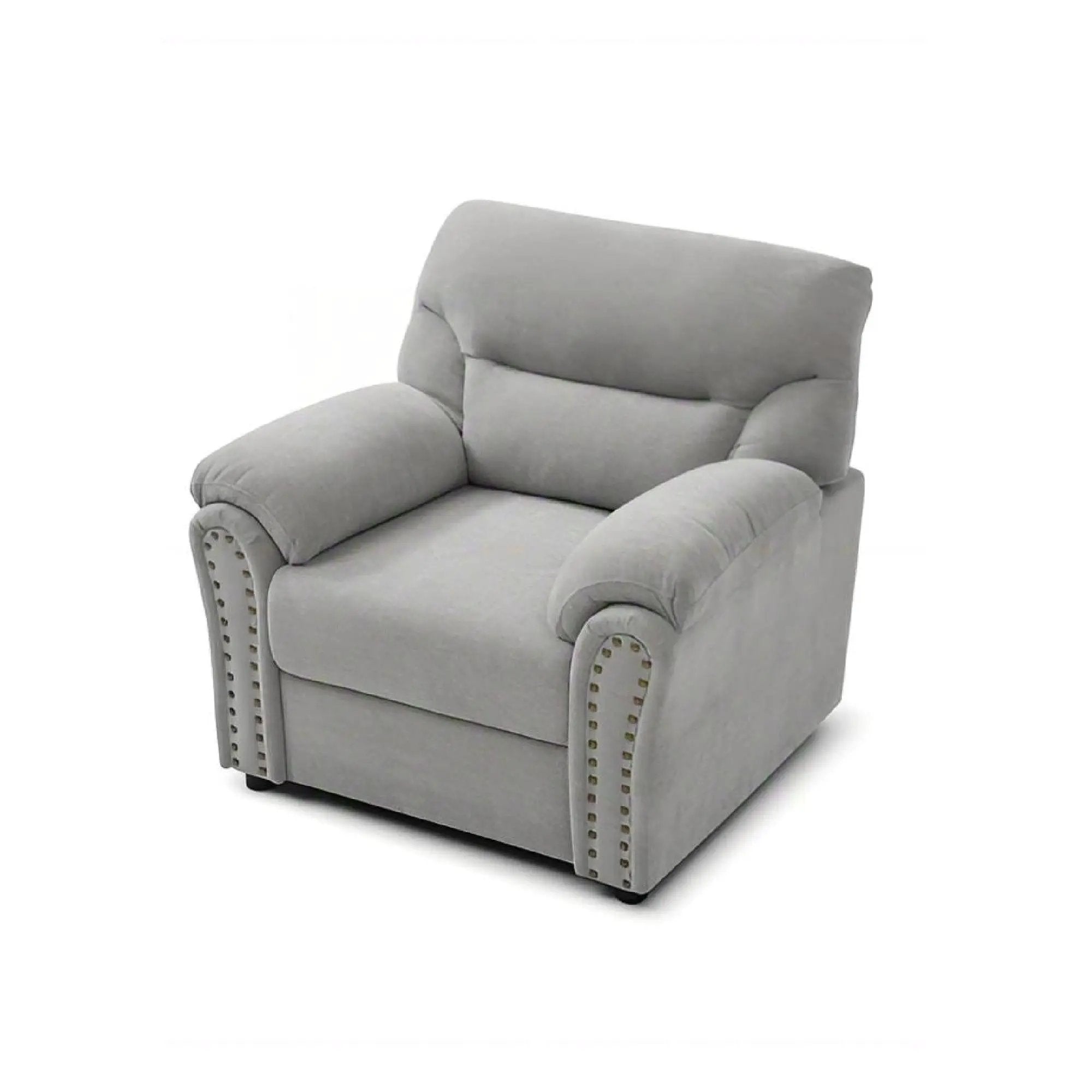 Hamilton - Chair With Hand Applied Nailhead Trim And Pillow Top Arm Cushions by Unique Piece Furniture