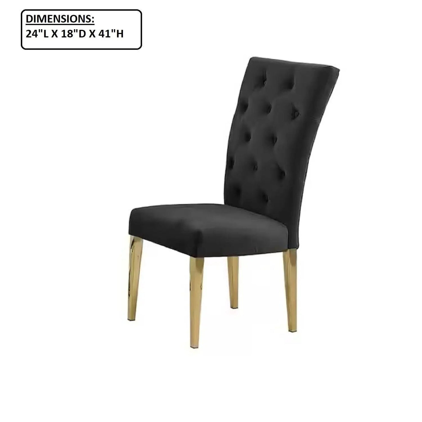 Modern Design Upholstered Dining Chair (Set of 2) by Unique Piece Furniture
