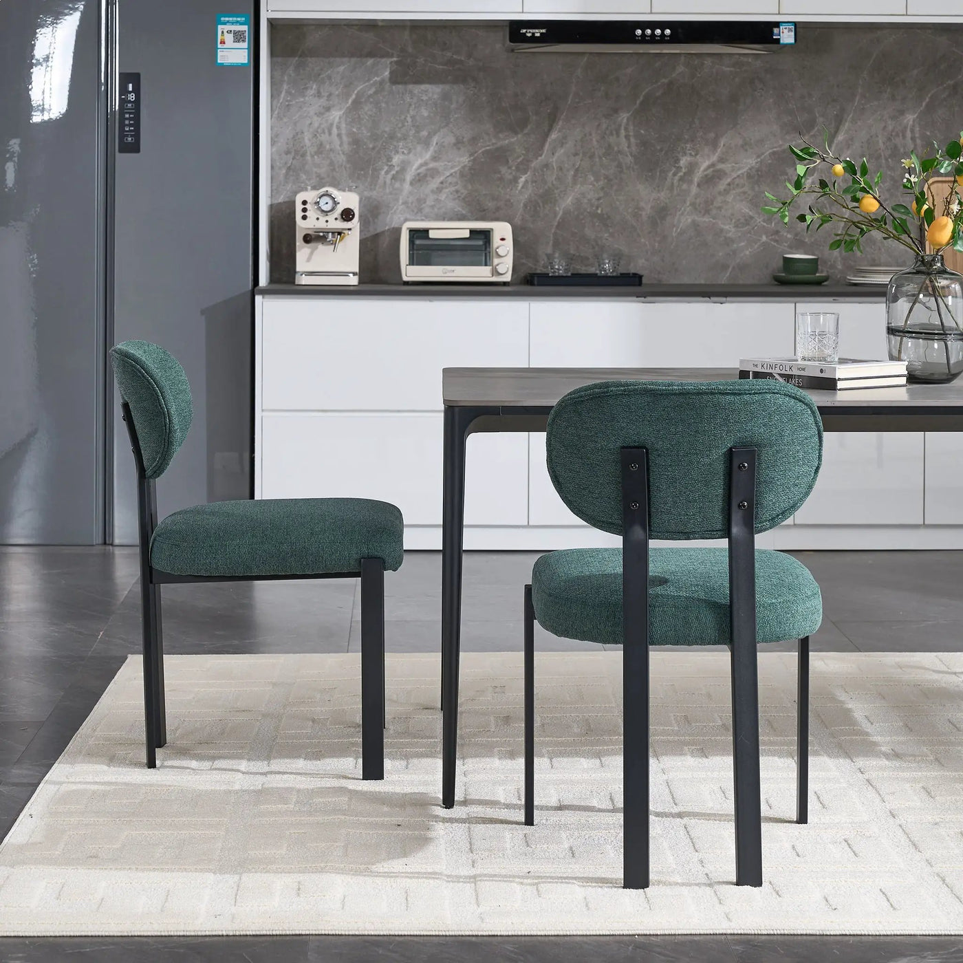 Dining Armless Chairs (Set of 2) by Unique Piece Furniture