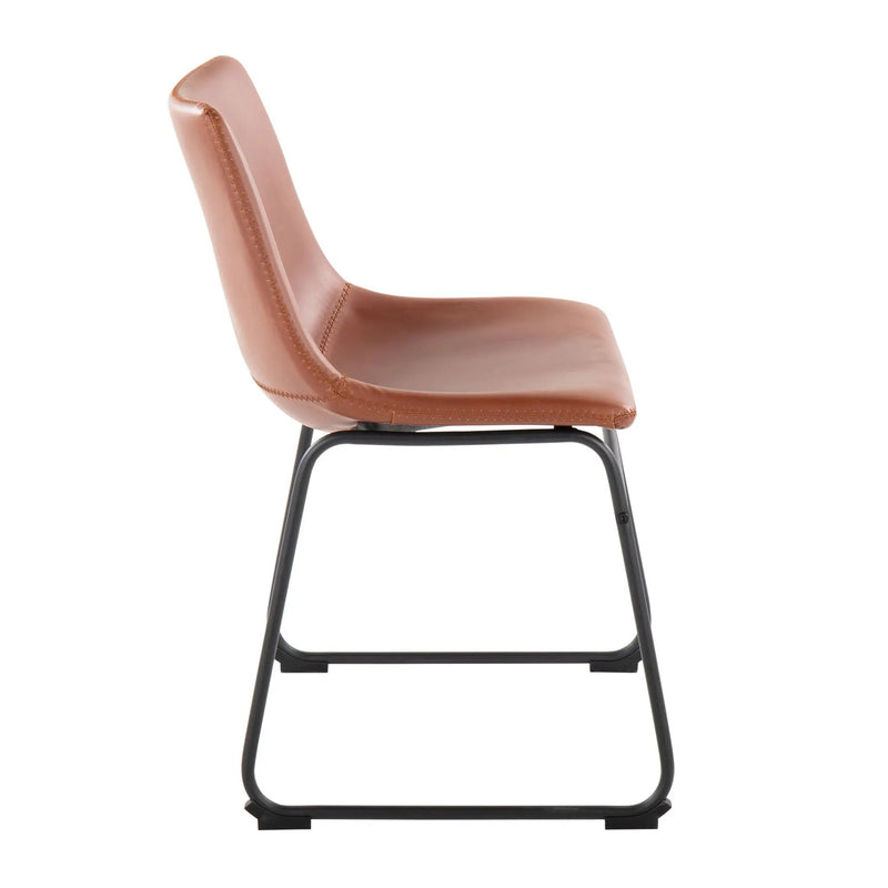Duke - Industrial Side Chair (Set of 2) by HouseOfZazla