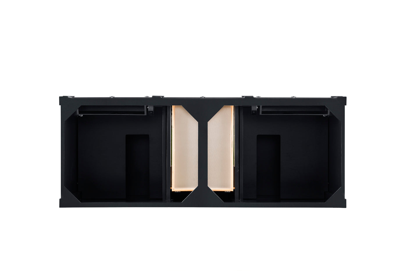 James Martin Brittany 60" Double Bathroom Vanity, Black Onyx, view 25
