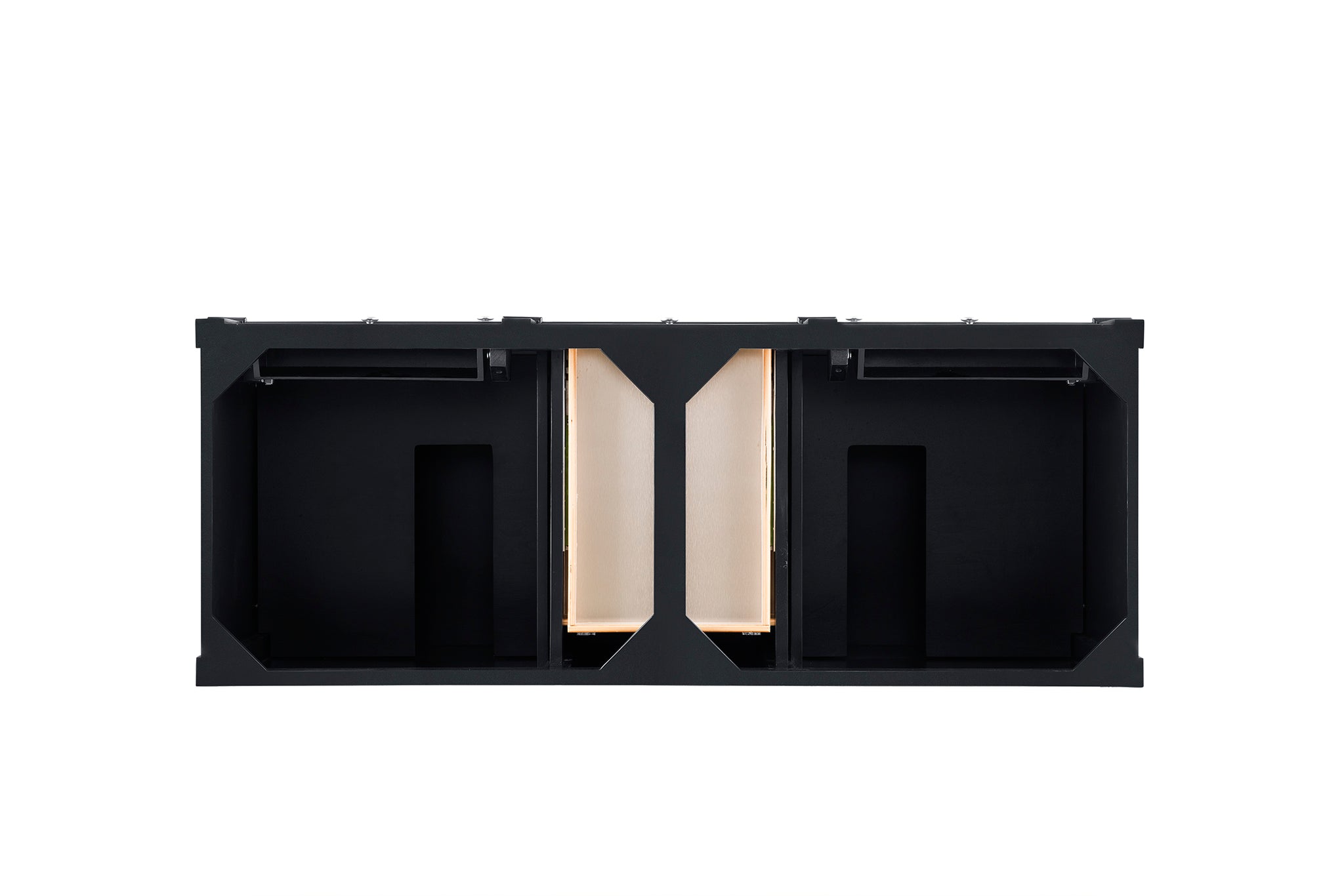 James Martin Brittany 60" Double Bathroom Vanity, Black Onyx, view 25