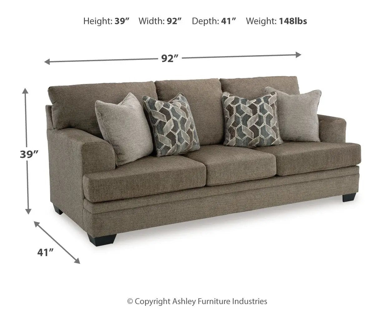 Stonemeade - Sofa by Unique Piece Furniture