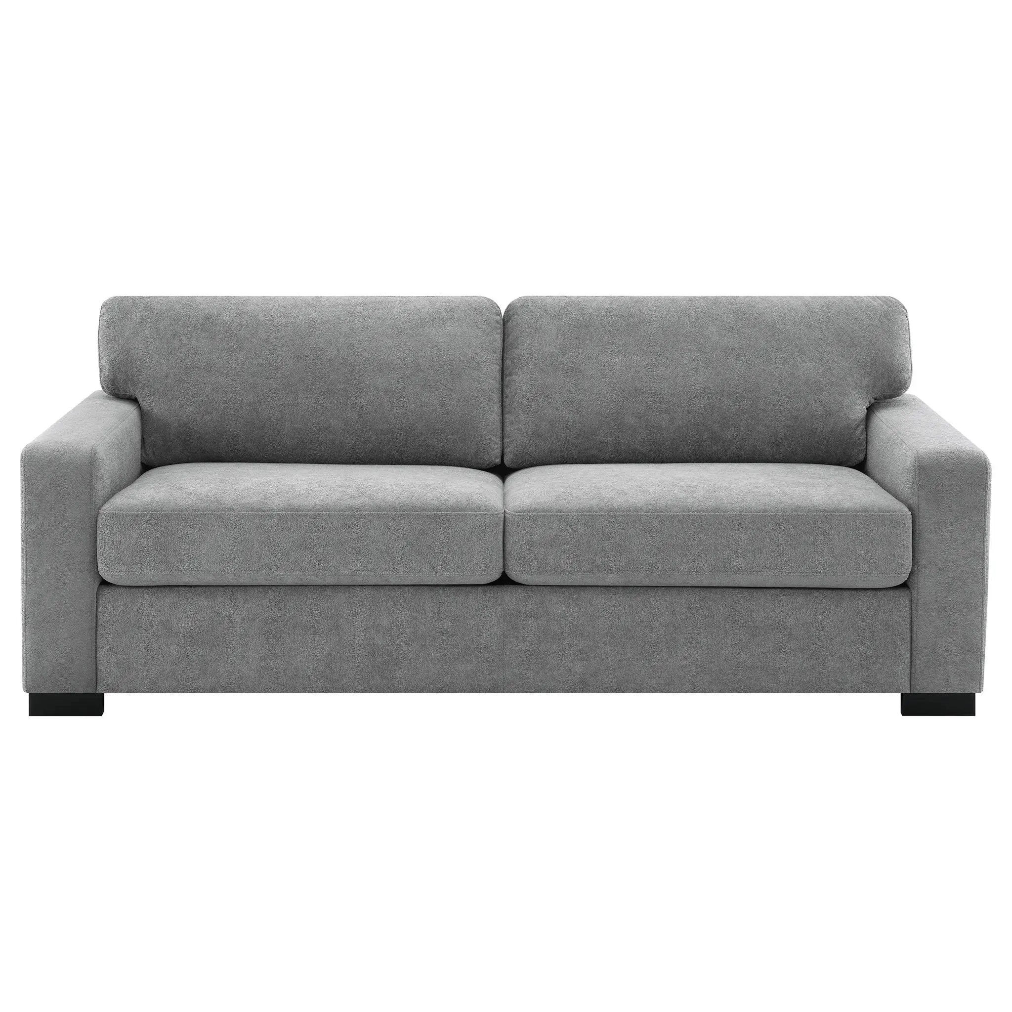 Simpson Upholstered Sofa Sleeper with Queen Mattress Grey by Unique Piece Furniture