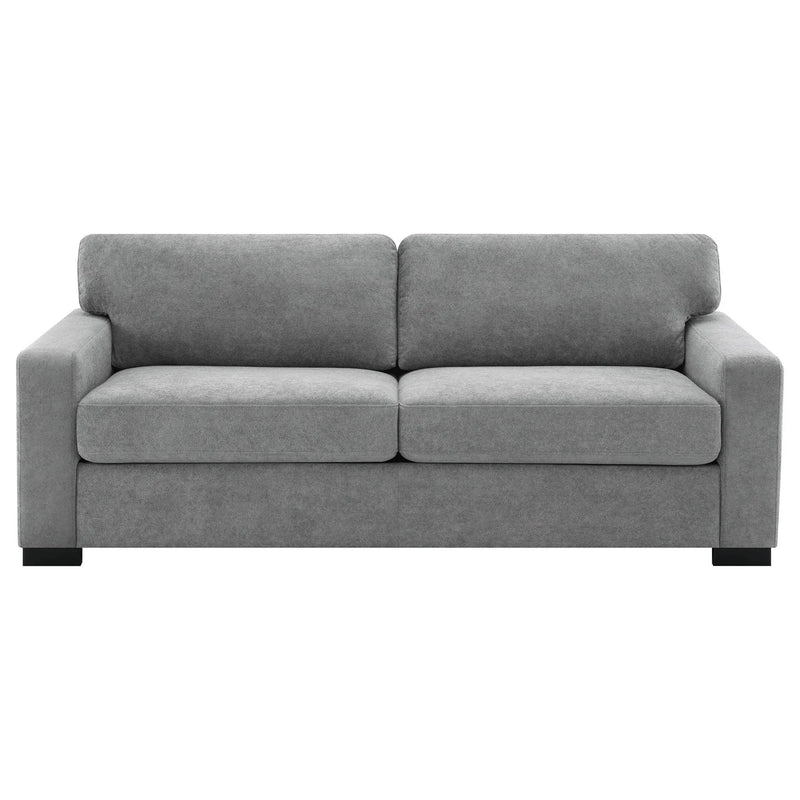 Simpson Upholstered Sofa Sleeper with Queen Mattress Grey by Unique Piece Furniture