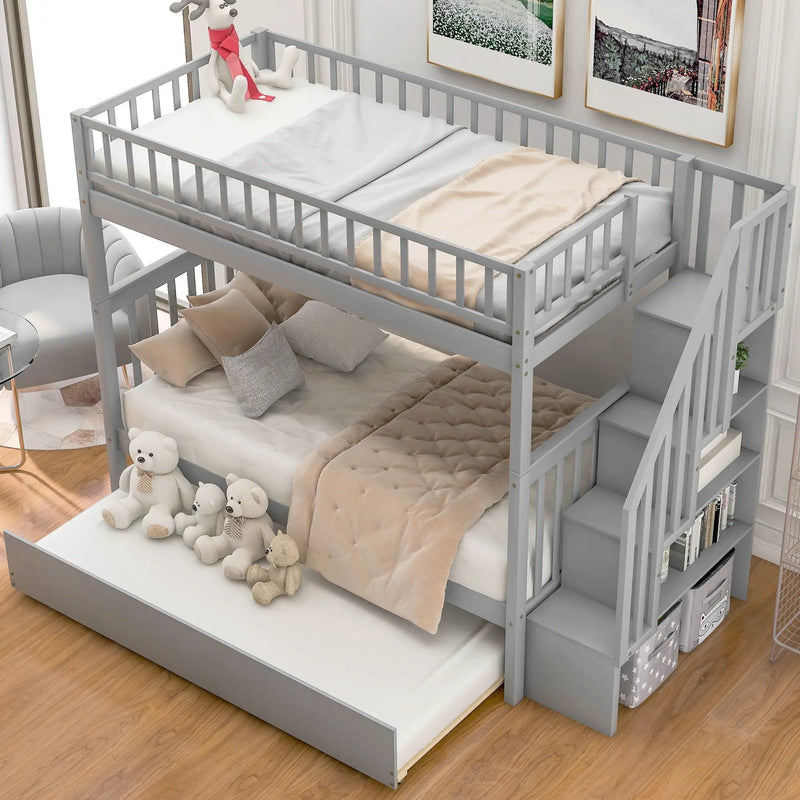 Bunk Bed With Staircase by Unique Piece Furniture