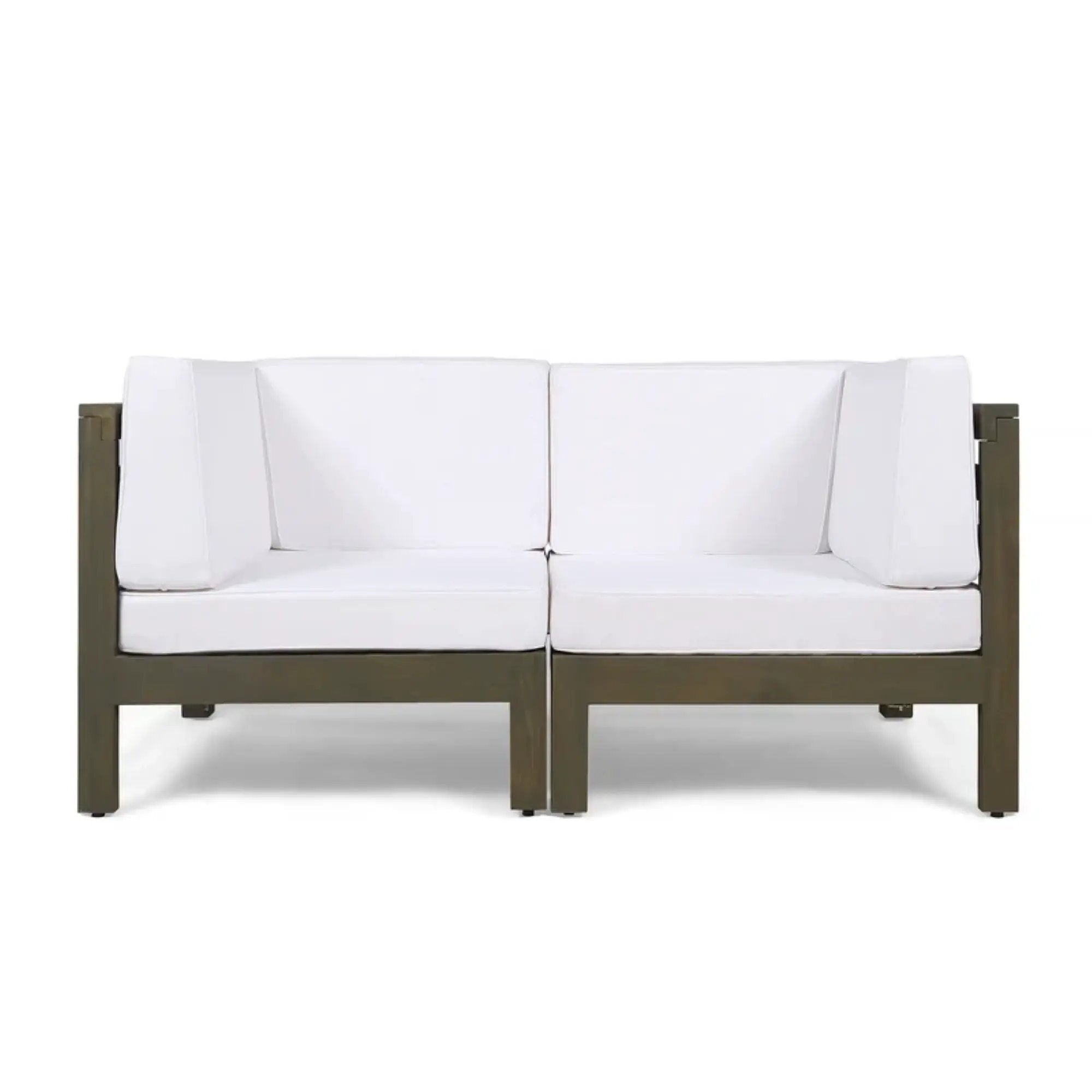Oana - 2 Piece Loveseat Set With Water Resistant Cushions by HouseOfZazla