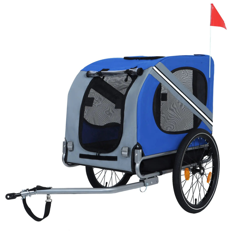 Large Folding Bike Trailer for Dogs by HouseOfZazla