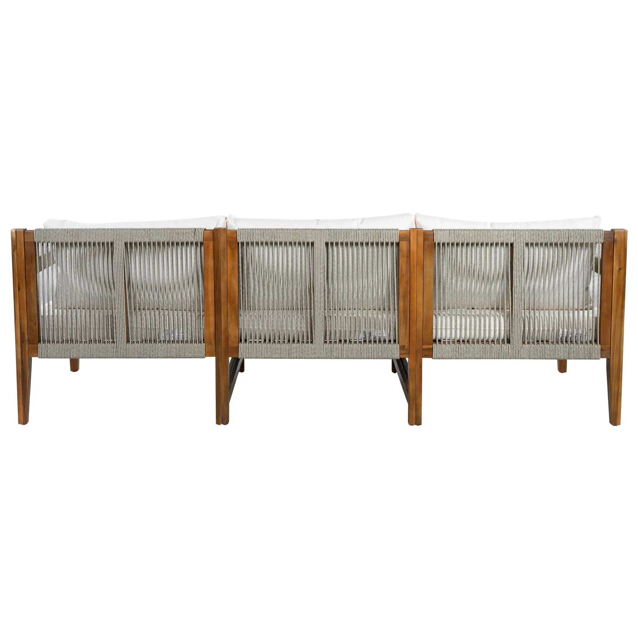 3 Piece Outdoor Sectional Sofa Set by HouseOfZazla