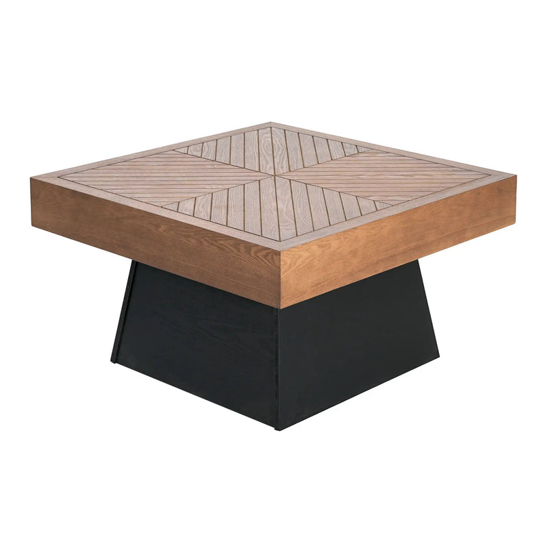Modern Square Coffee Table for Living Room, 31.5 Inch by HouseOfZazla