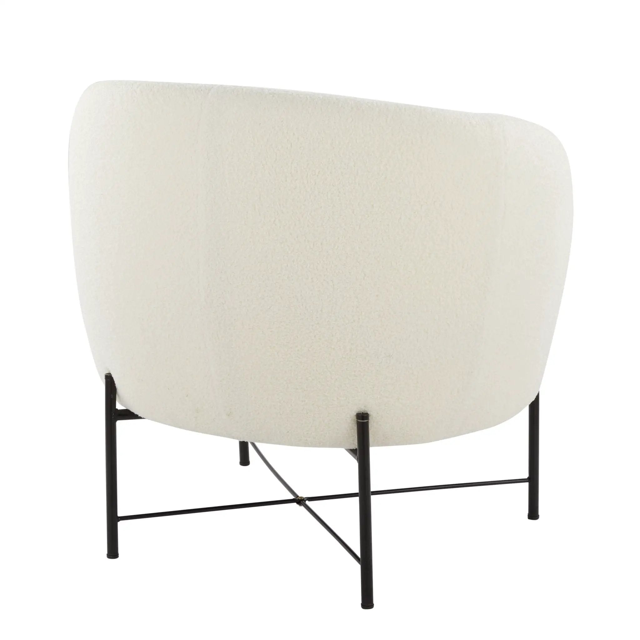 Chloe - Contemporary Chair - Black / White by HouseOfZazla