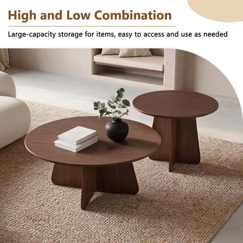 Retro-Style Nesting Coffee Table Set by HouseOfZazla