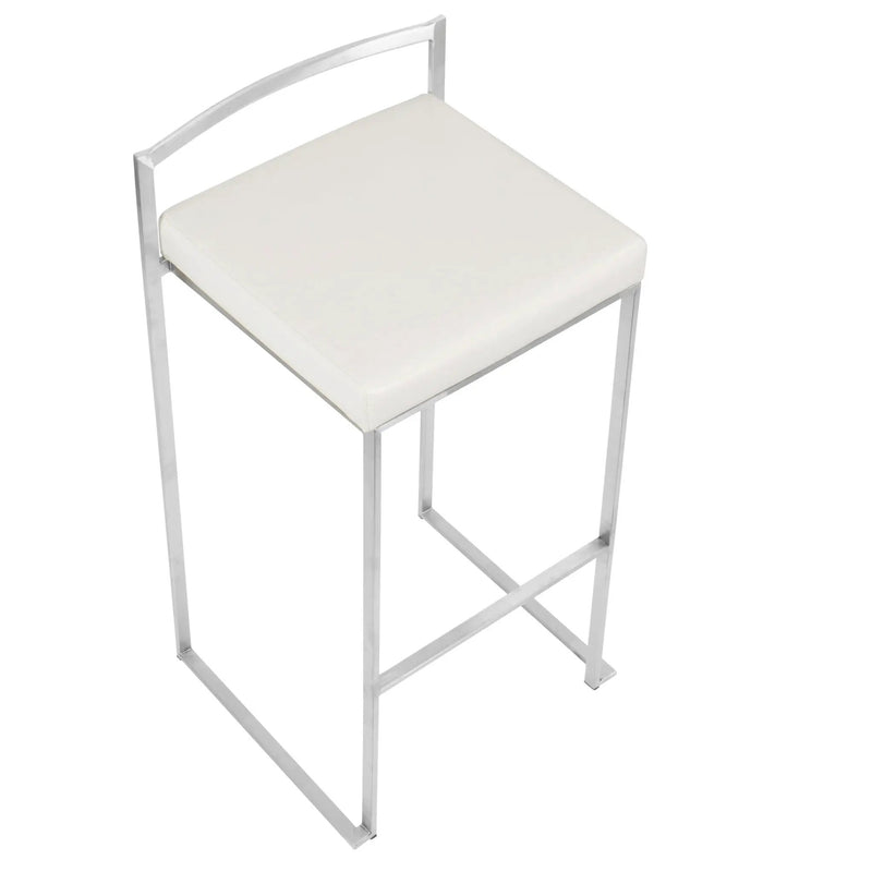 Fuji - Contemporary And Elegant Design Stackable Barstool by Unique Piece Furniture