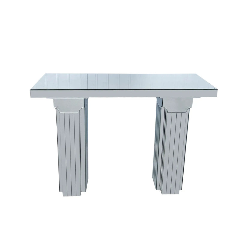 Mirrored Console Table Wide Bling by HouseOfZazla