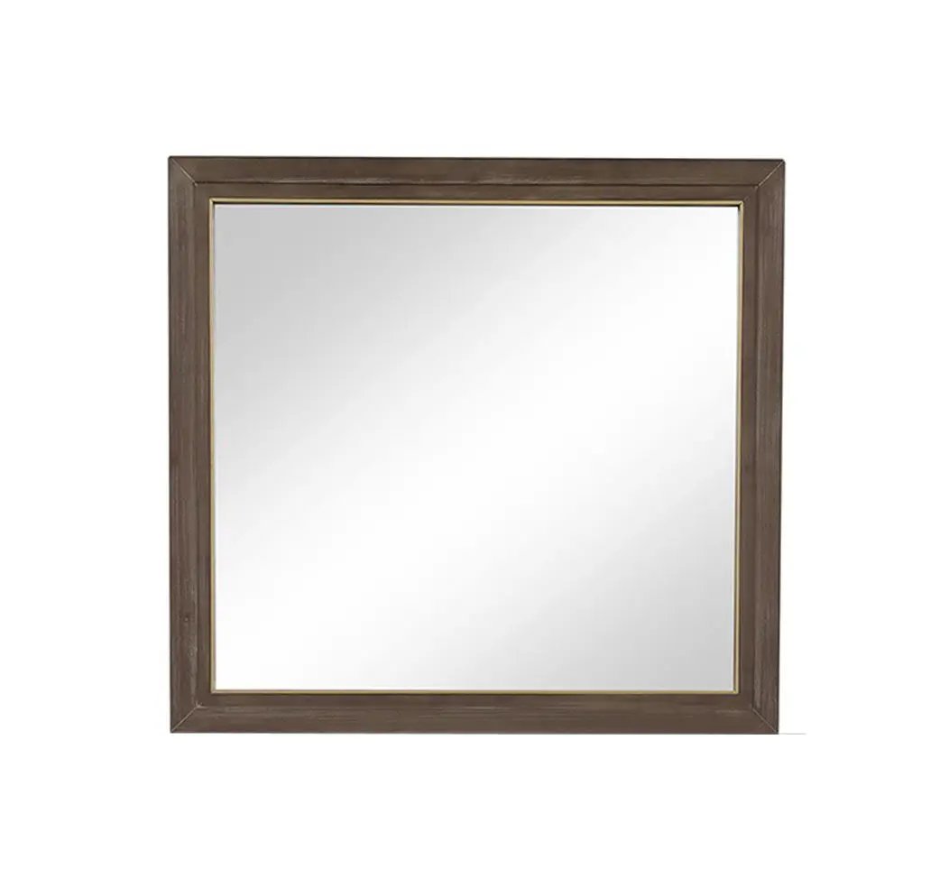 Mirror - Sandblasted Walnut by Unique Piece Furniture
