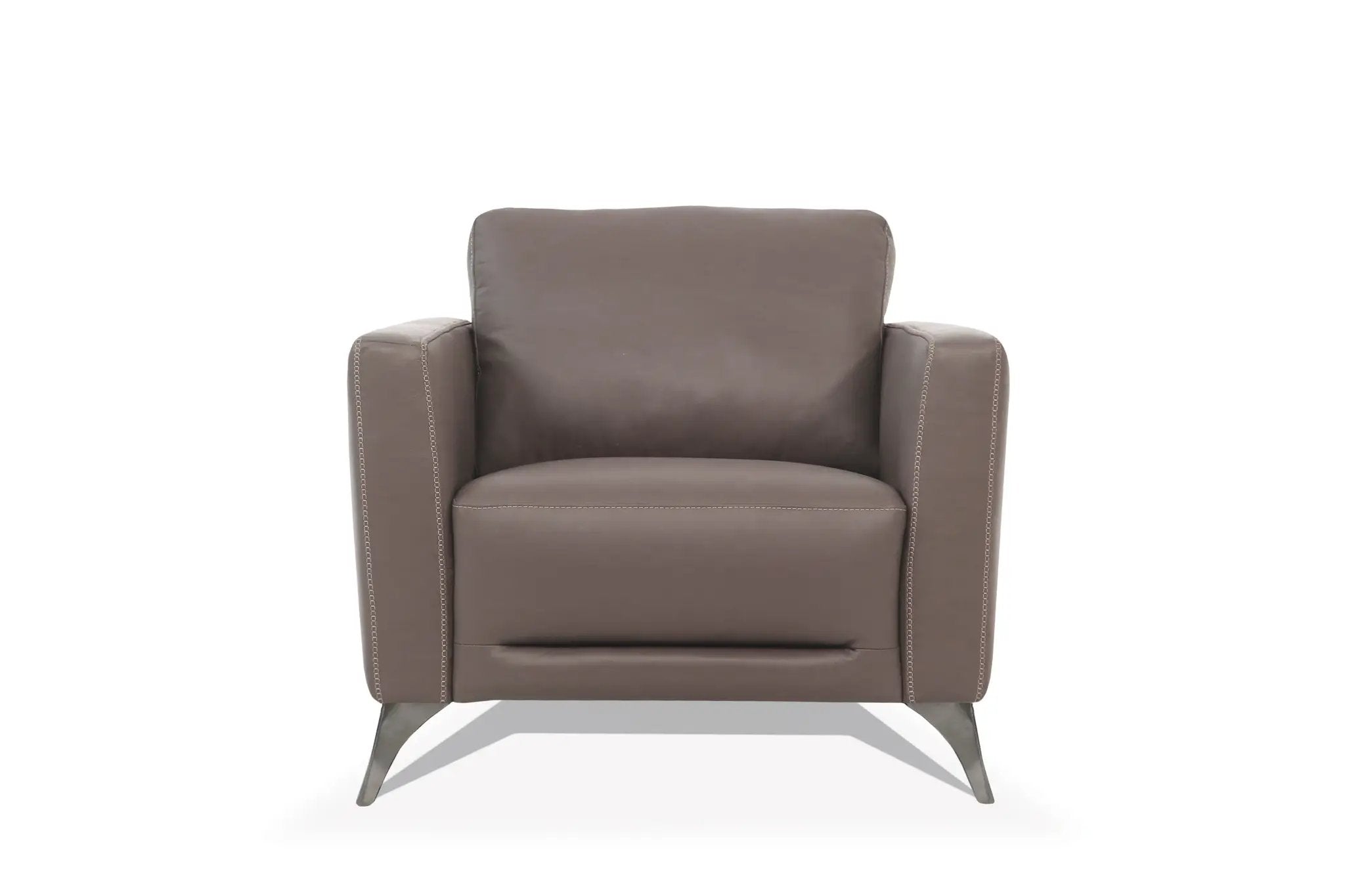 Malaga Leather Accent Chair by HouseOfZazla