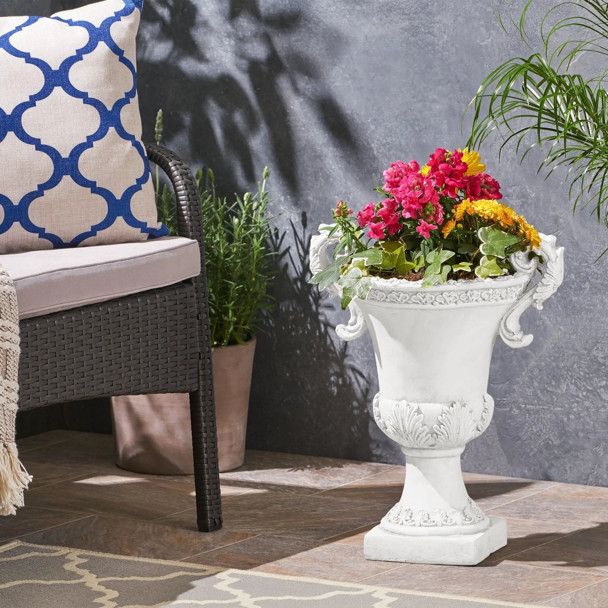 Roman Style MGO Garden Urn Planter by HouseOfZazla