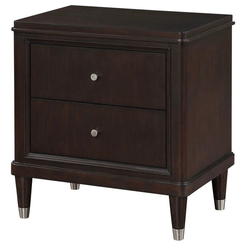 Emberlyn 2-drawer Nightstand Brown by Unique Piece Furniture