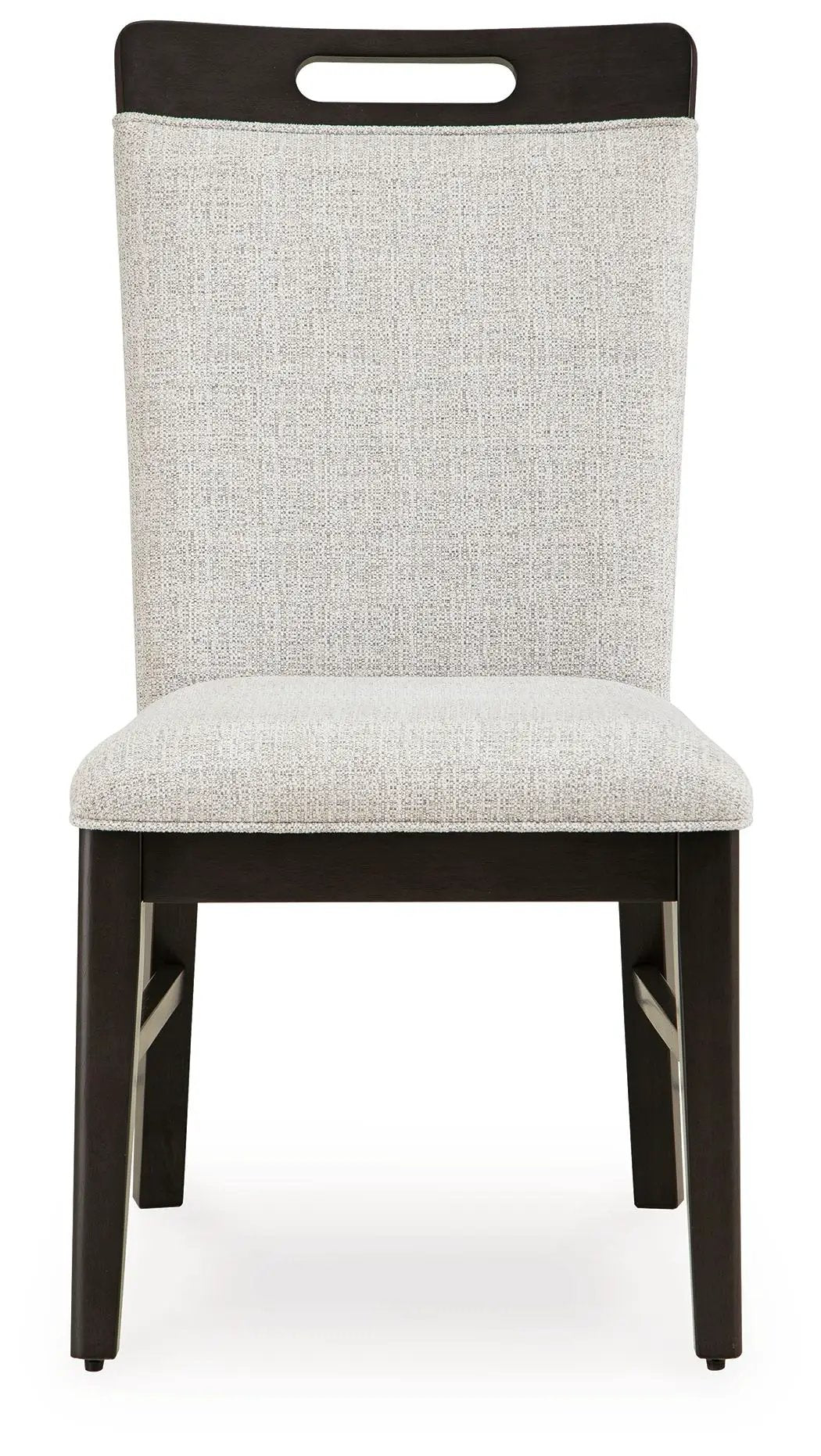 Neymorton - Dining Upholstered Side Chair (Set of 2) - Light Gray / Brown by Unique Piece Furniture