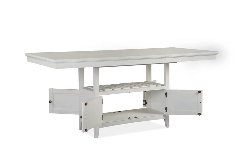 Heron Cove - Counter Table - Chalk White by Unique Piece Furniture