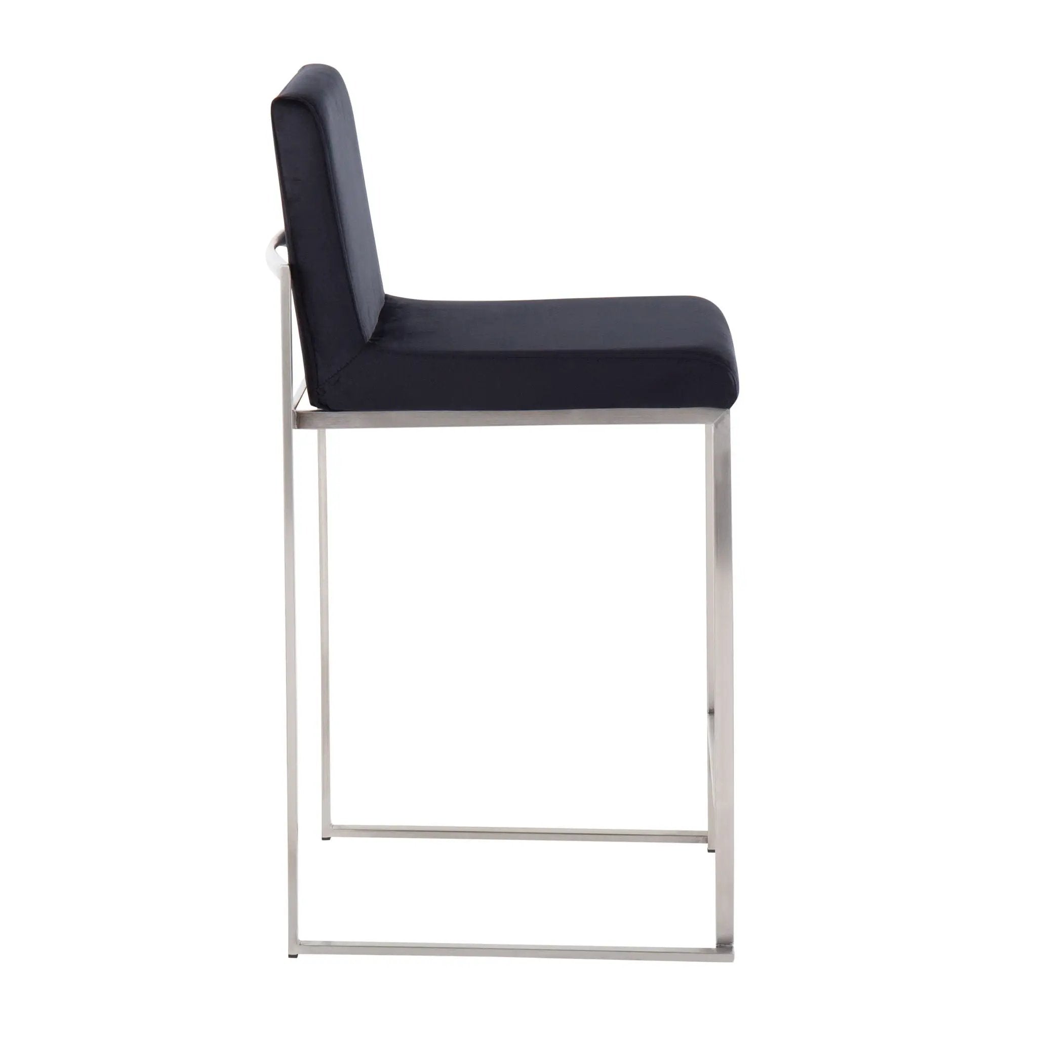 Fuji - Contemporary High Back Counter Stool, Functional Design by HouseOfZazla
