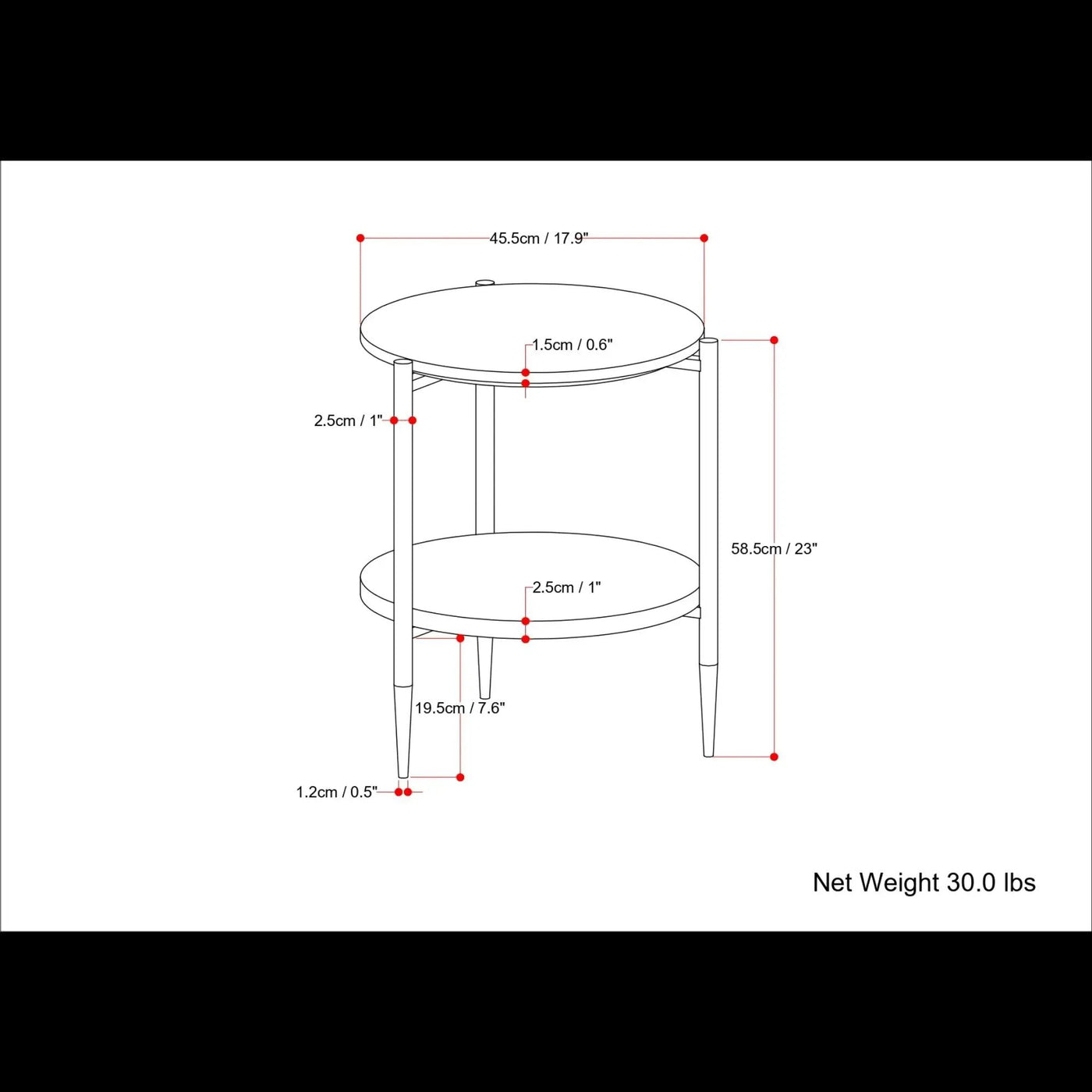 Wagner - Round Marble & Wood Table by HouseOfZazla