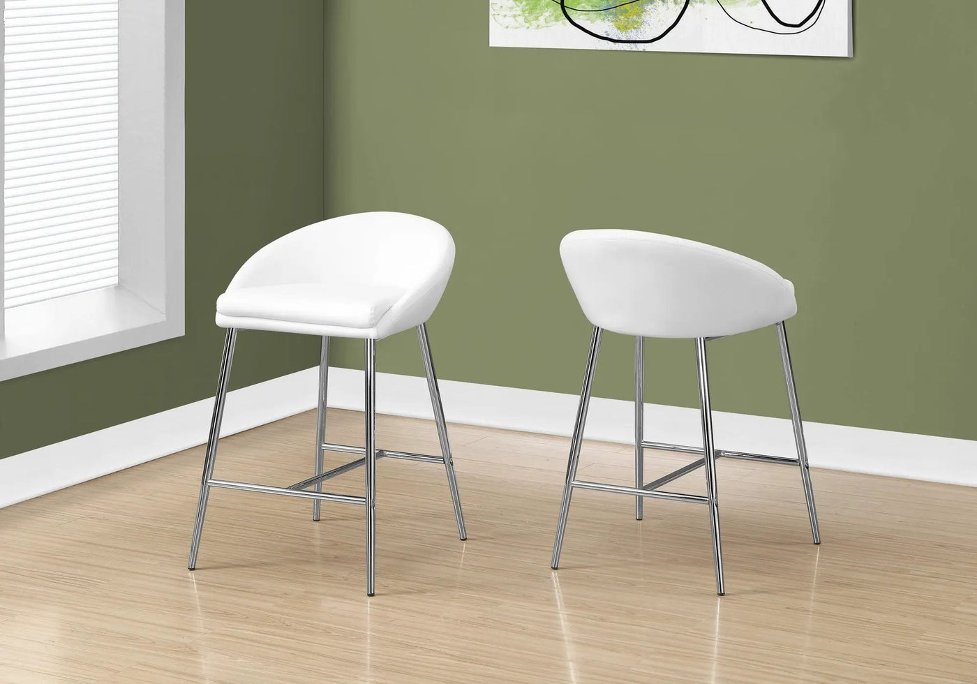 Swivel Stool Bar Height, Contemporary & Modern (Set of 2) by Unique Piece Furniture