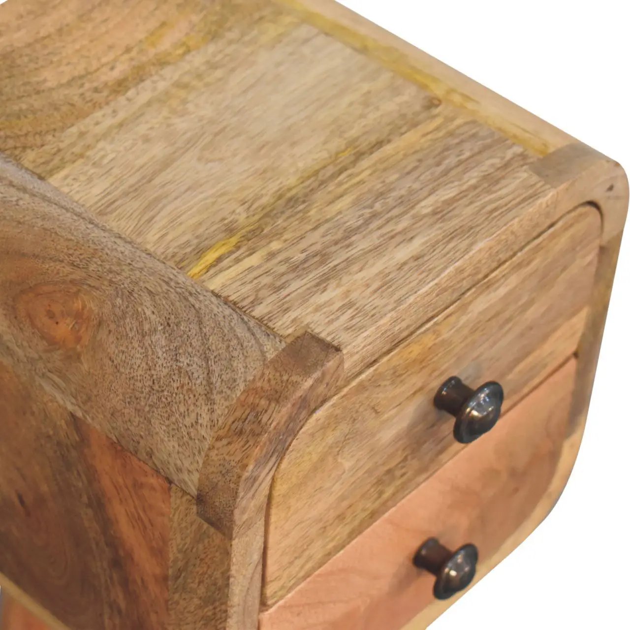 Curved Nightstand, by Unique Piece Furniture
