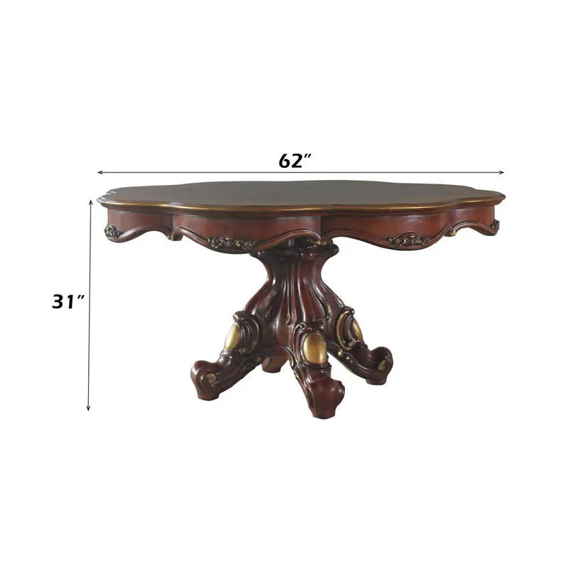 Picardy - 31" Dining Table - Honey Oak by Unique Piece Furniture