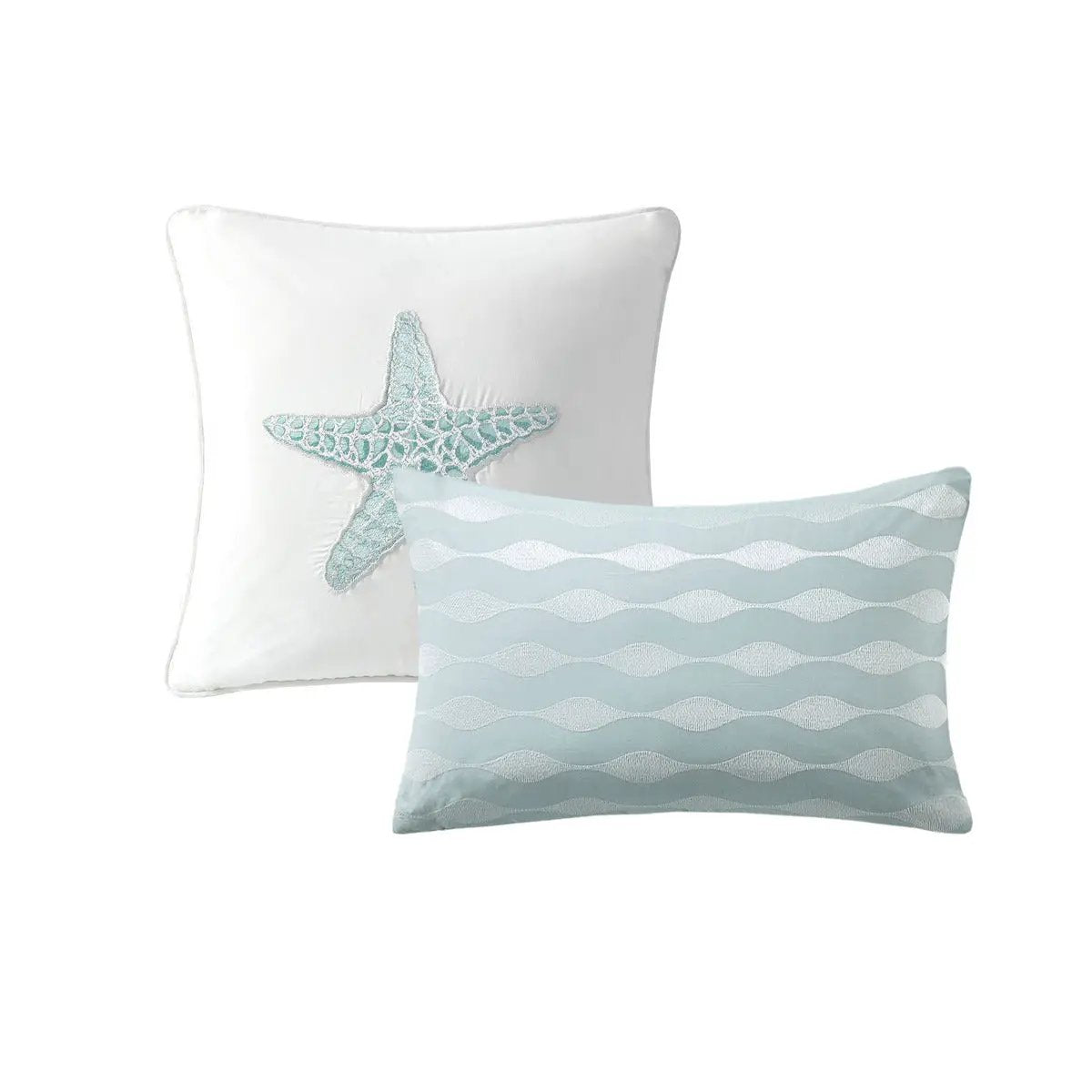 Comforter Set White King by HouseOfZazla
