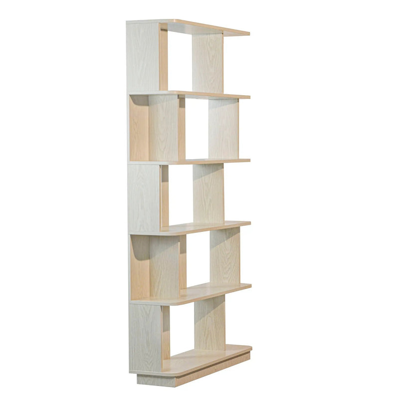 Modern 5 Tier Open Storage Bookcase by HouseOfZazla