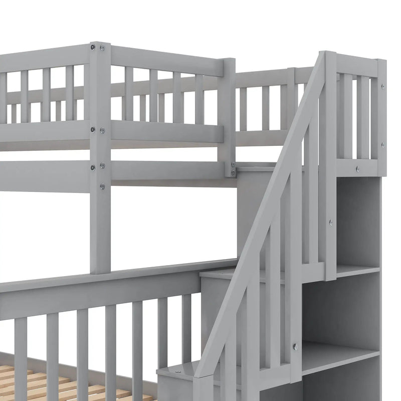Bunk Bed With Staircase by Unique Piece Furniture