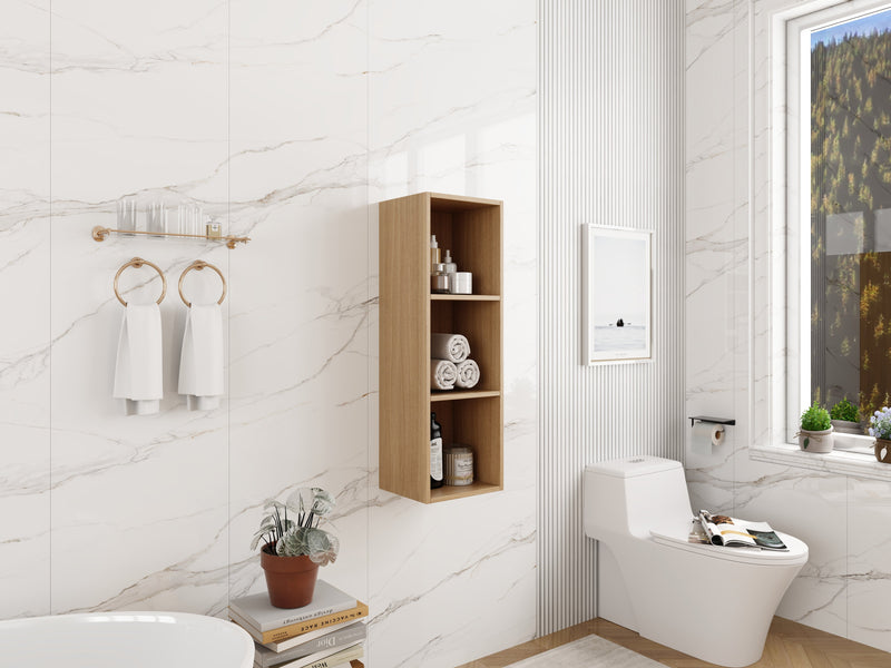 12 Inch Small Wall Mounted Storage Shelves by HouseOfZazla