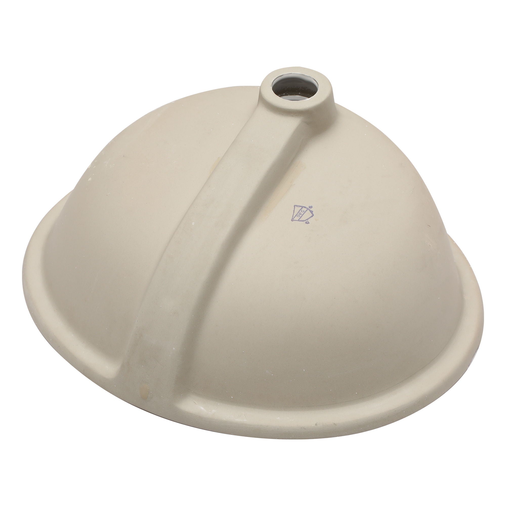 Elegant Ceramic Oval Undermount Bathroom Sink With Overflow by HouseOfZazla