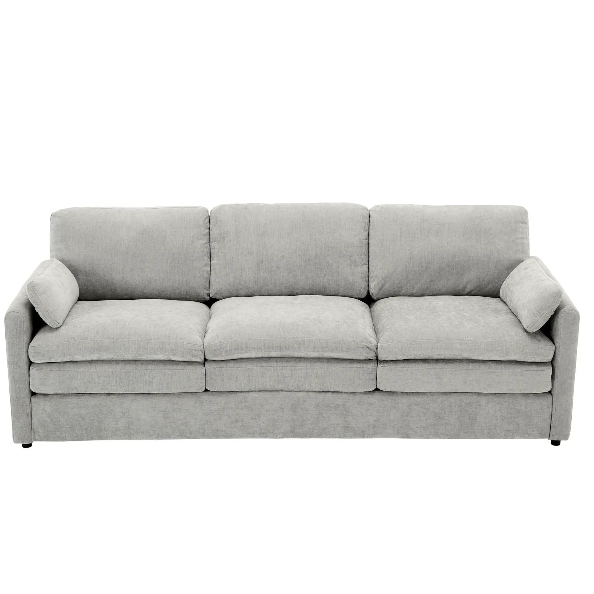 Cozy Upholstered 3 Seater Sofa Cushion For Living Room by HouseOfZazla