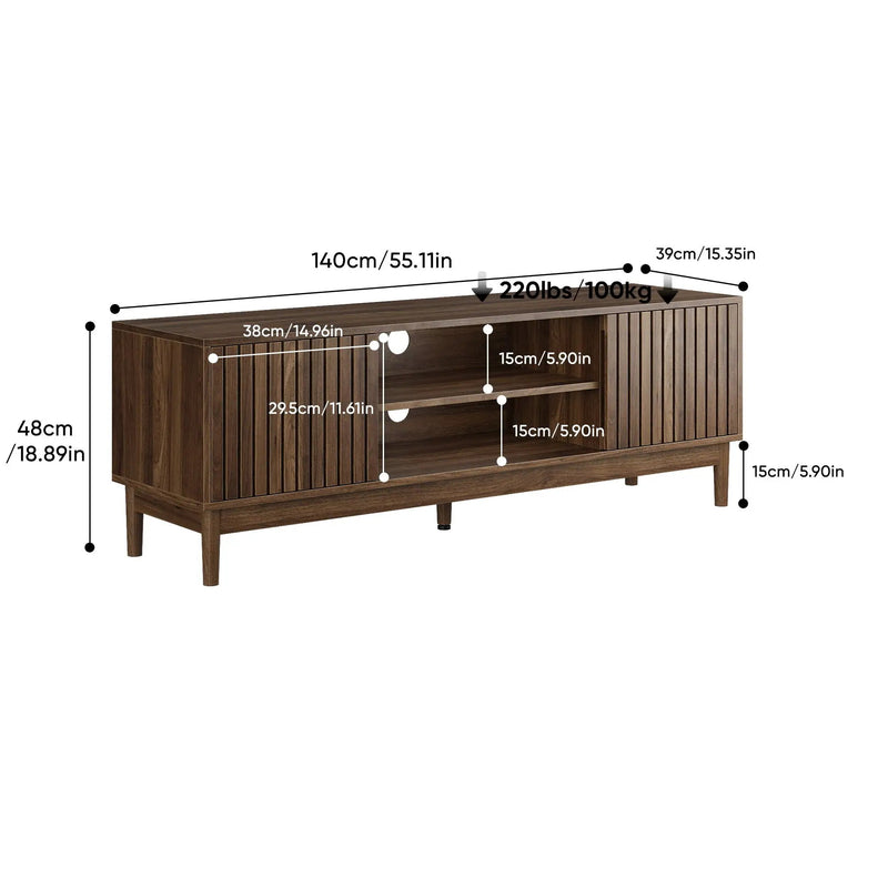 TV Stand With Storage by HouseOfZazla