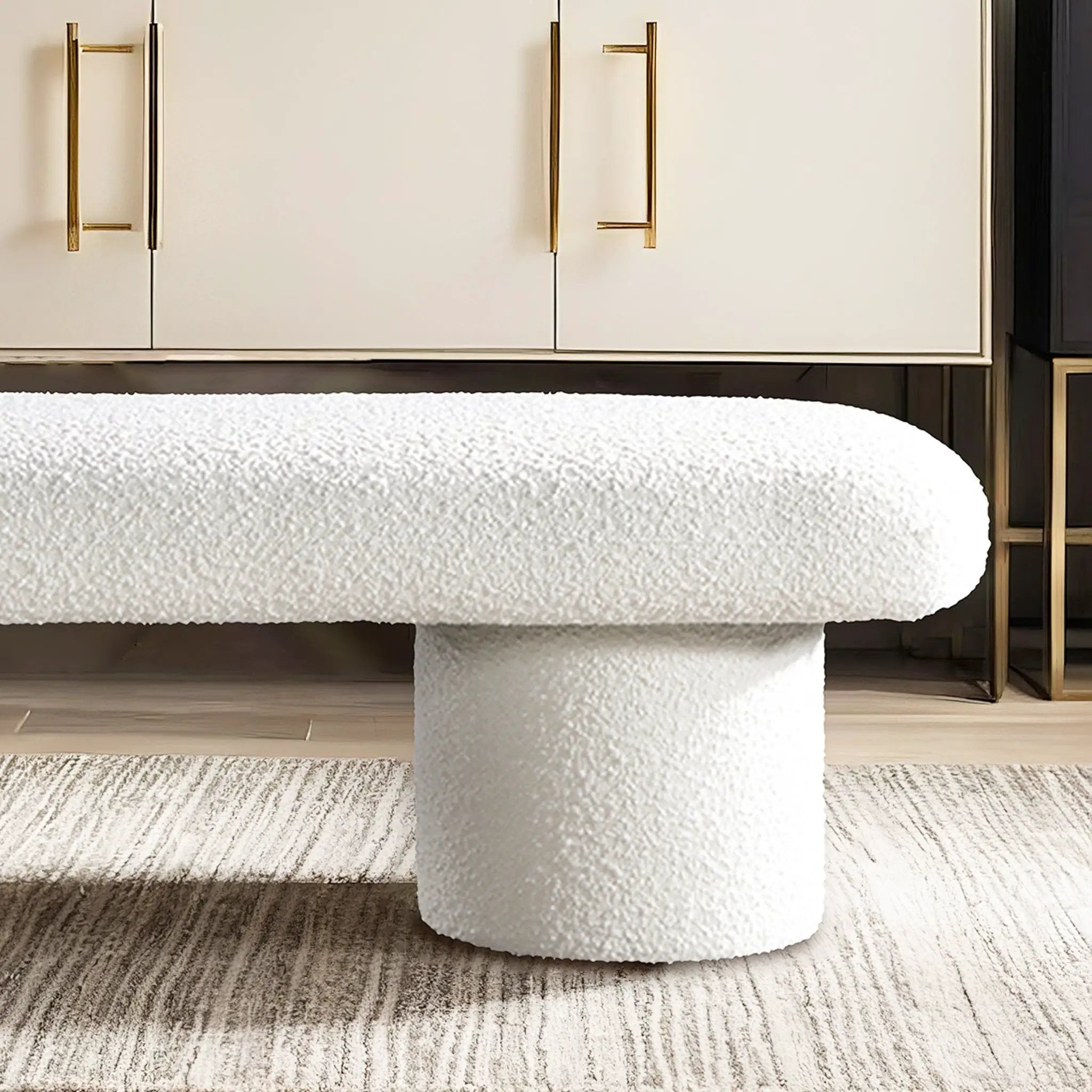 Randolph - Bench - Ivory by Unique Piece Furniture