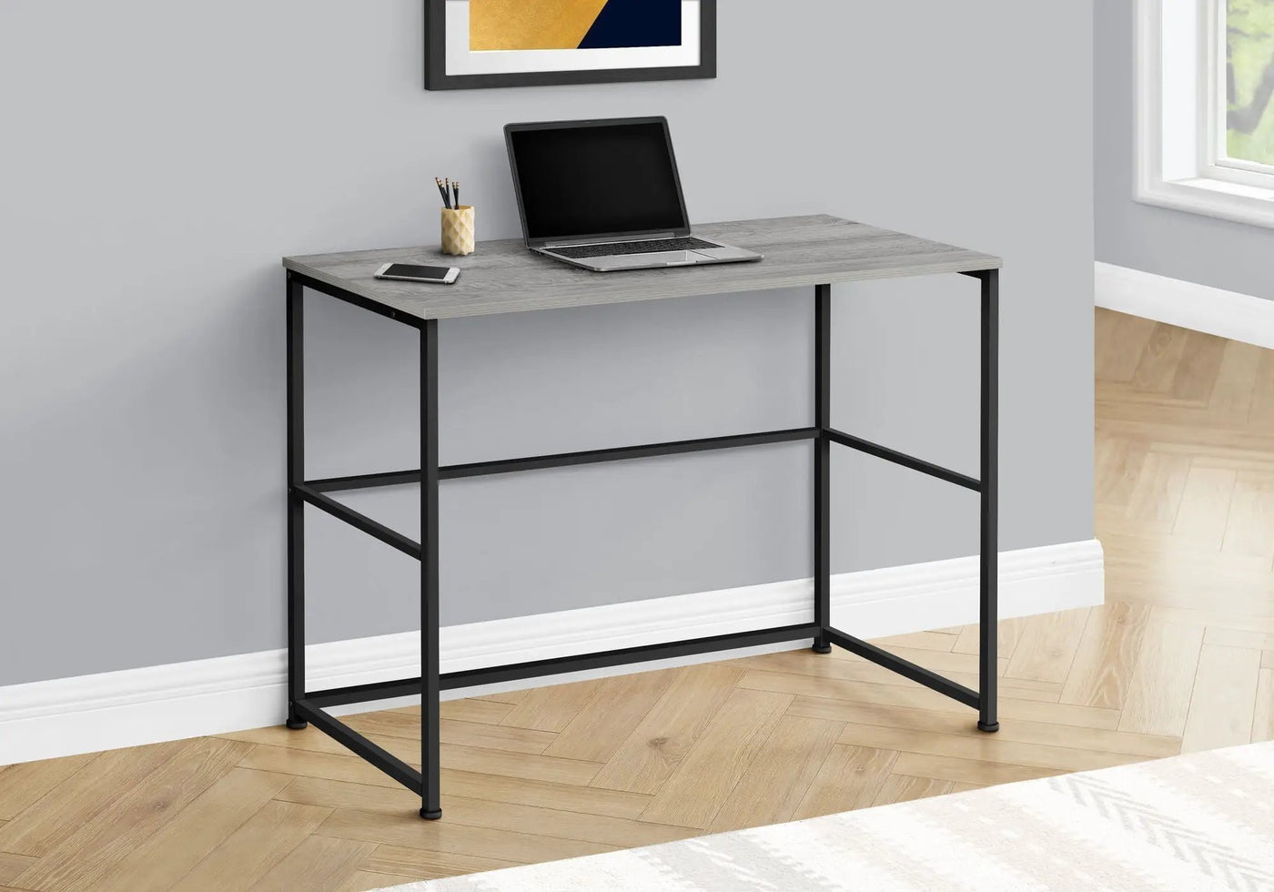 Computer Desk, Home Office, Laptop, Left Right Set-Up, Storage Drawers, Work, Contemporary, Modern by Unique Piece Furniture