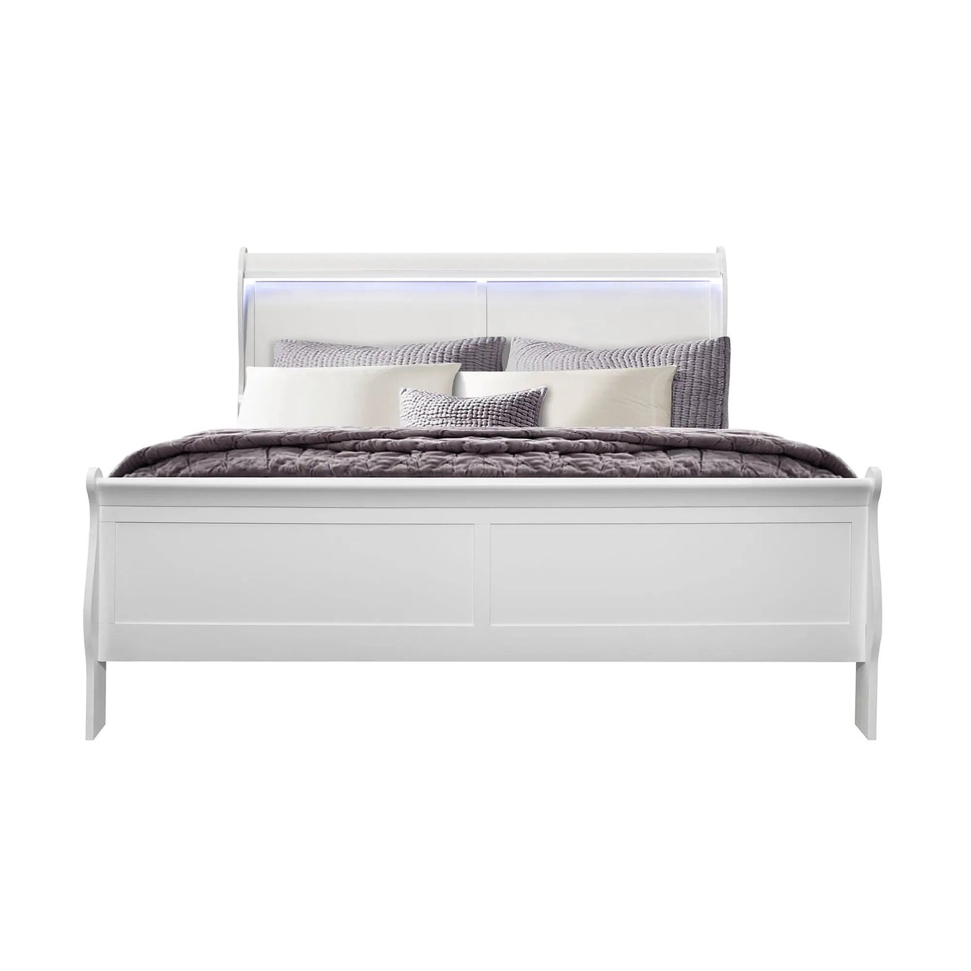 Charlston - Bed With LED by Unique Piece Furniture
