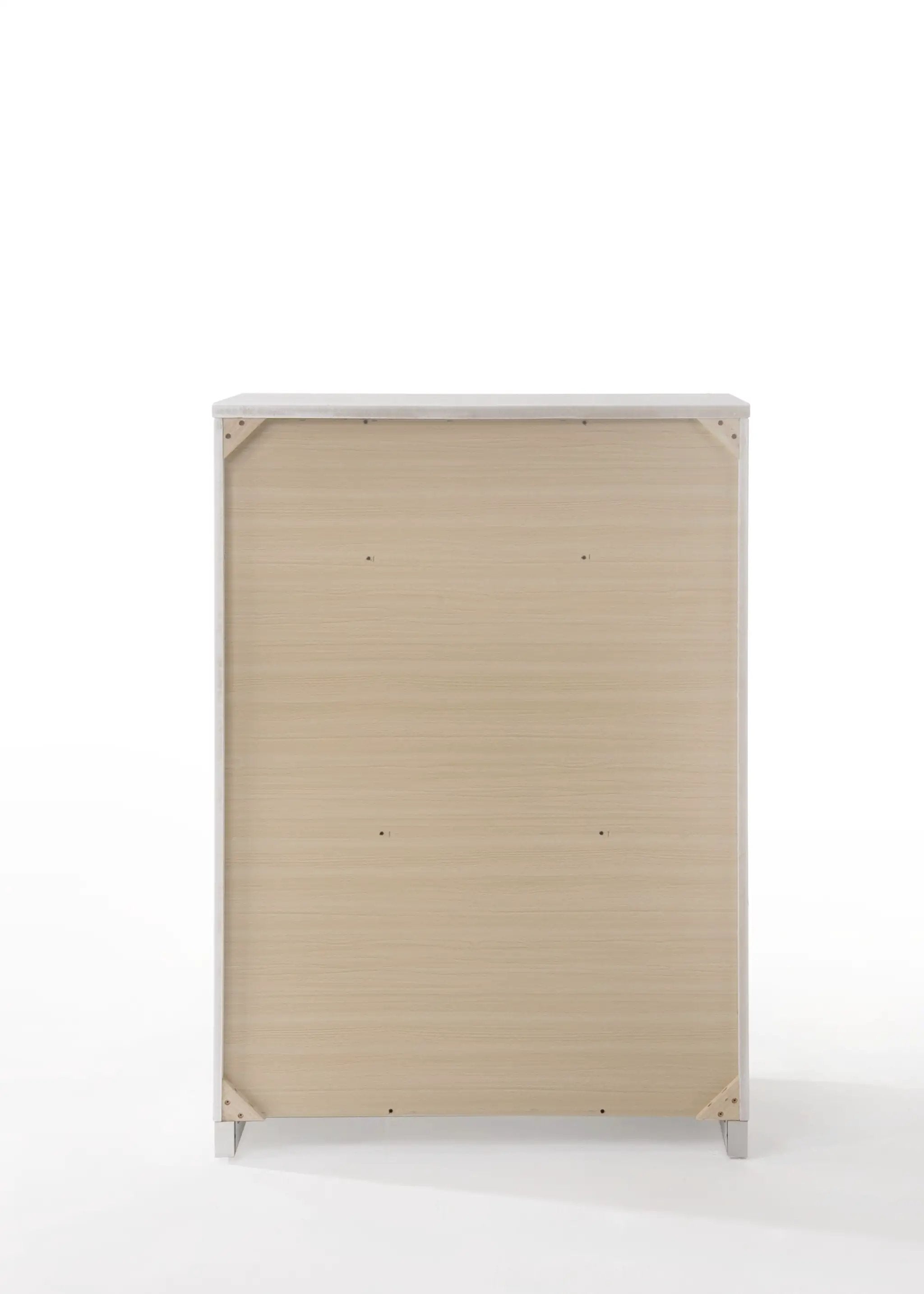Naima II - High Gloss Chest - White by Unique Piece Furniture
