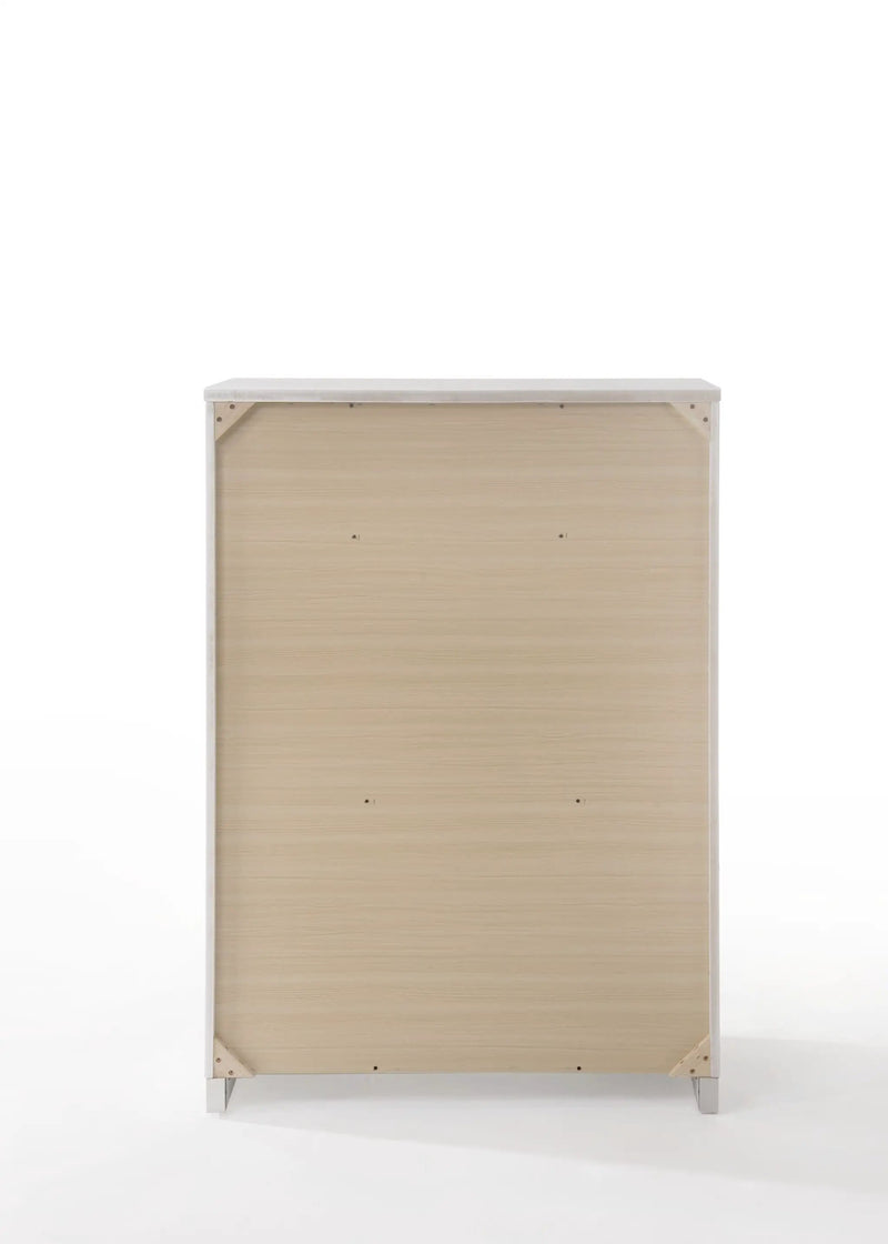 Naima II - High Gloss Chest - White by Unique Piece Furniture