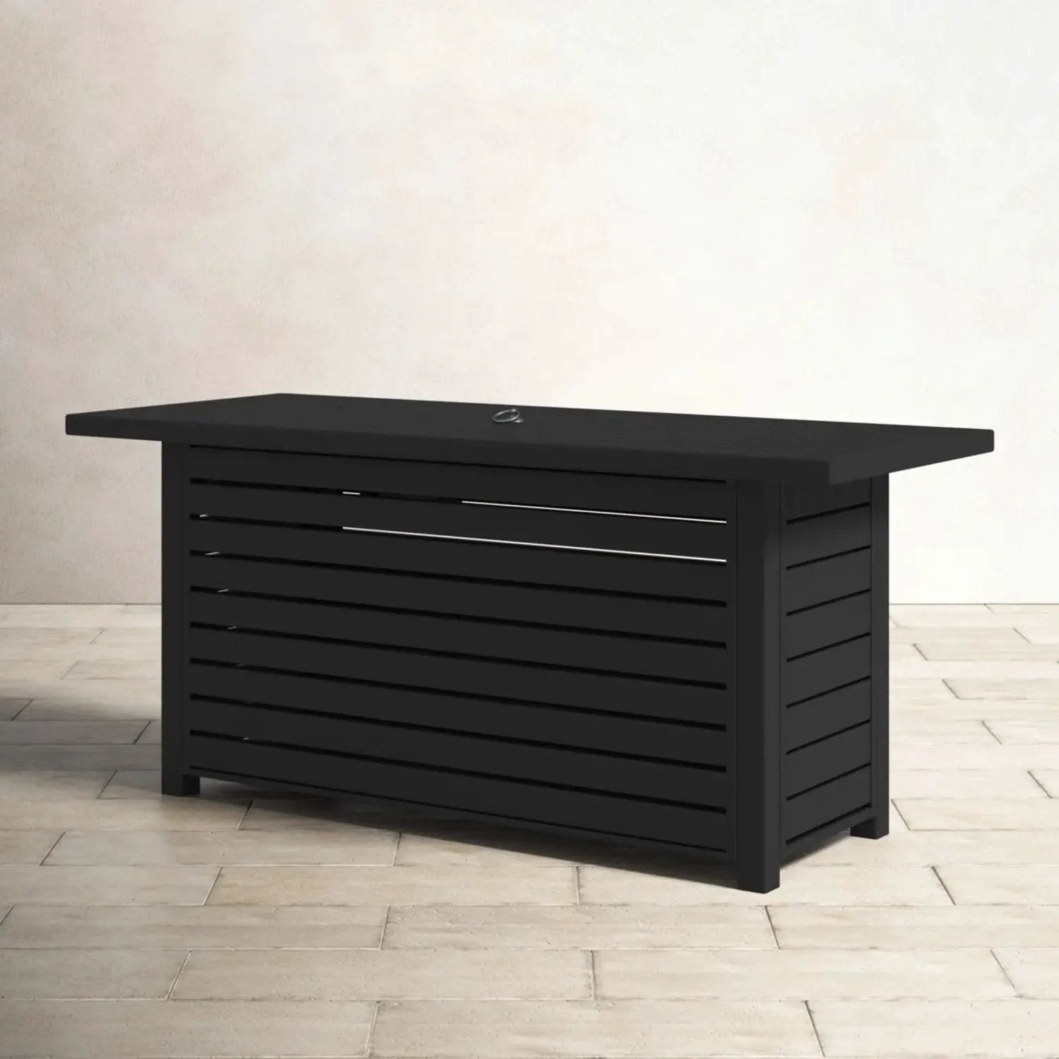 Propane / Gas Outdoor Fire Pit Table With Lid by Unique Piece Furniture