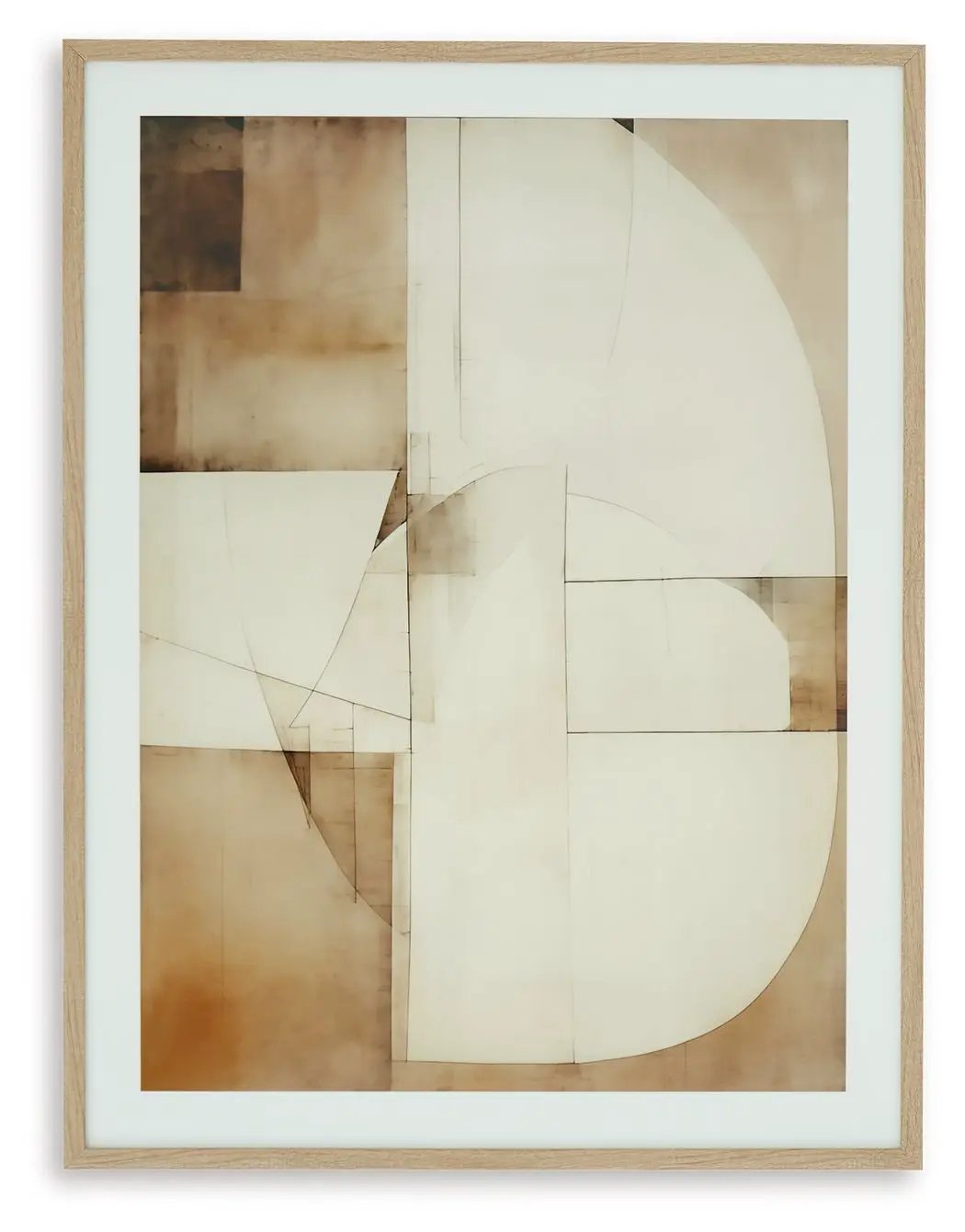 Corlain - Wall Art - Brown / Tan / White by Unique Piece Furniture